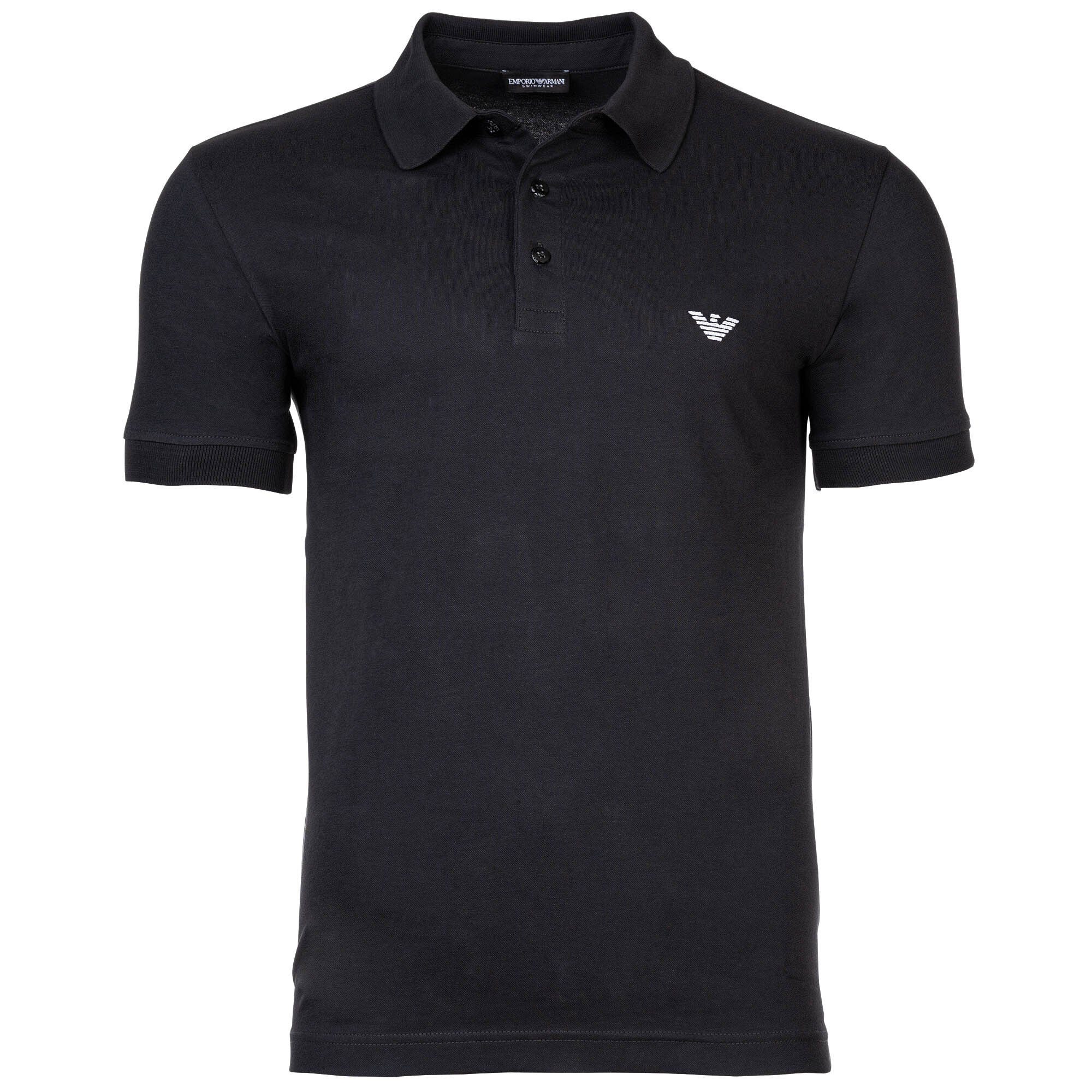 Emporio Armani Poloshirt Herren Poloshirt - EMBROIDERY LOGO, Kurzarm