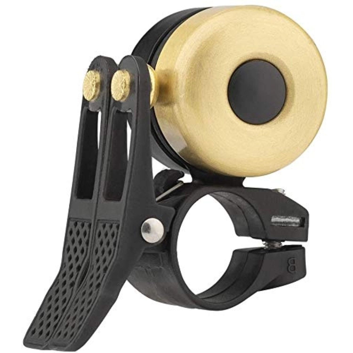 ROCKBROS Fahrradklingel Fahrrad Klingel Classic Brass Fahrradklingel Mini Fahrradglocken, (1-tlg) Fahrradzubehör für 21-23mm Lenker 1 or 2 Ringtone