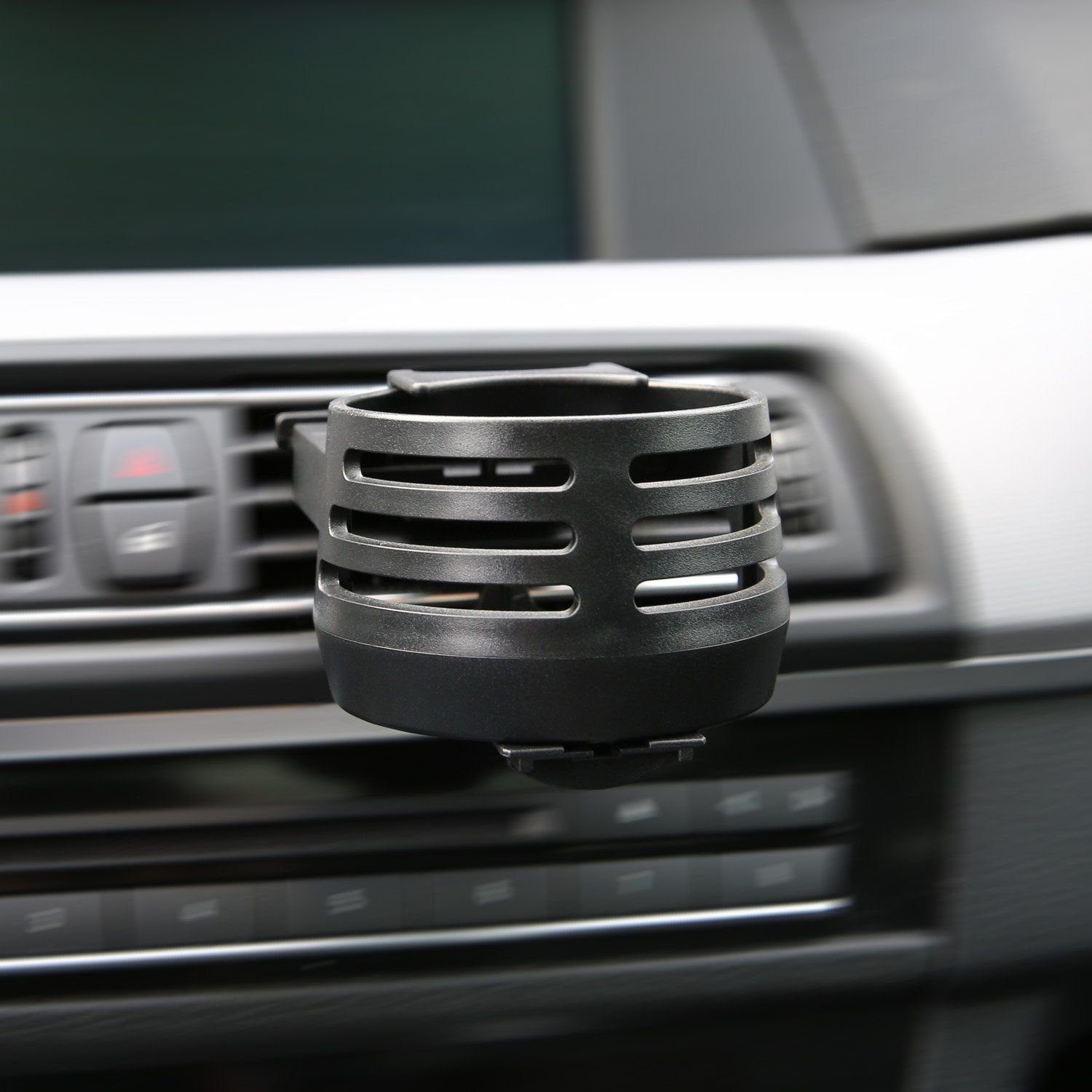 Wicked Chili Halterung 2X KFZ Getränkehalter für Lüftung (Durchmesser 53-70 mm), (1er Set)