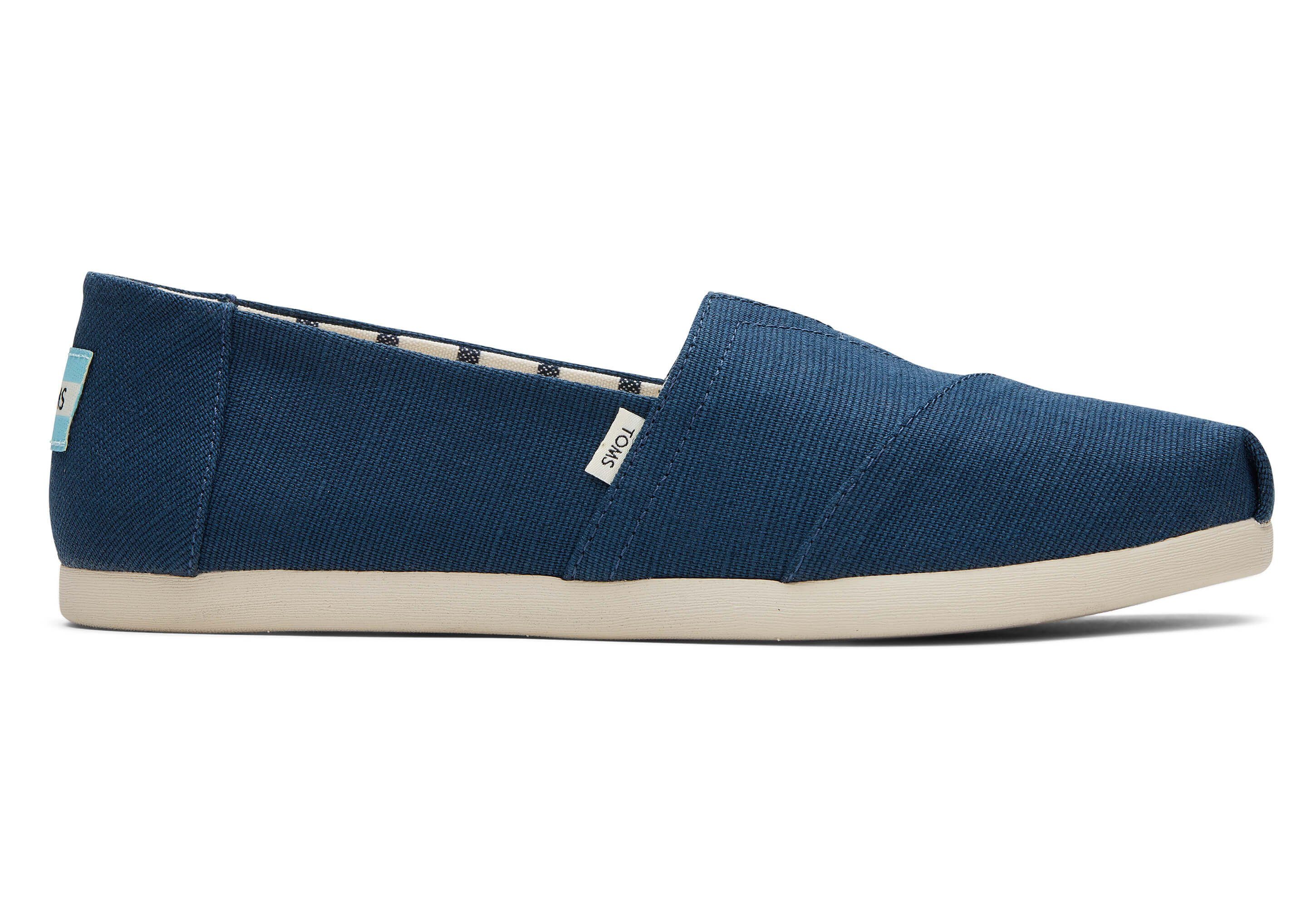 TOMS Blaue Alpargatas Espadrille