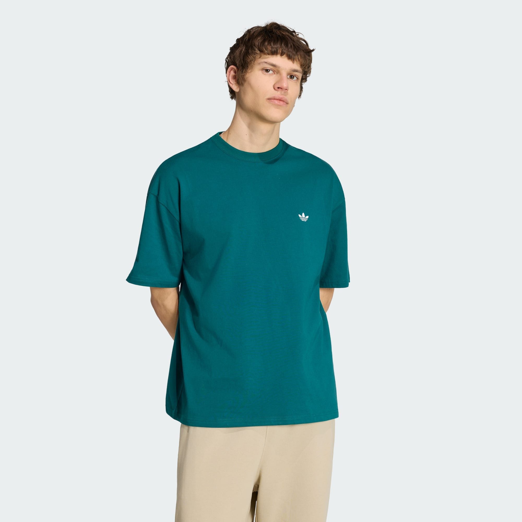 adidas Originals T-Shirt TREFOIL ESSENTIALS T-SHIRT, LOCKER GESCHNITTEN (1-tlg)