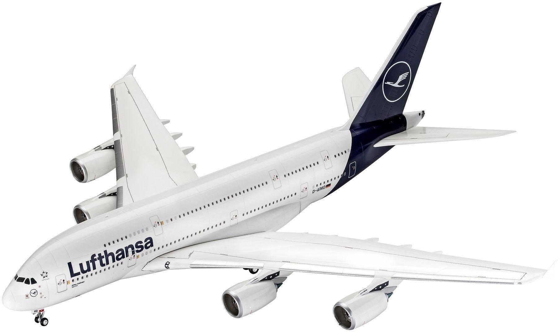 Revell® Modellbausatz Airbus A380-800 Lufthansa - New Livery, Maßstab 1:144, Made in Europe