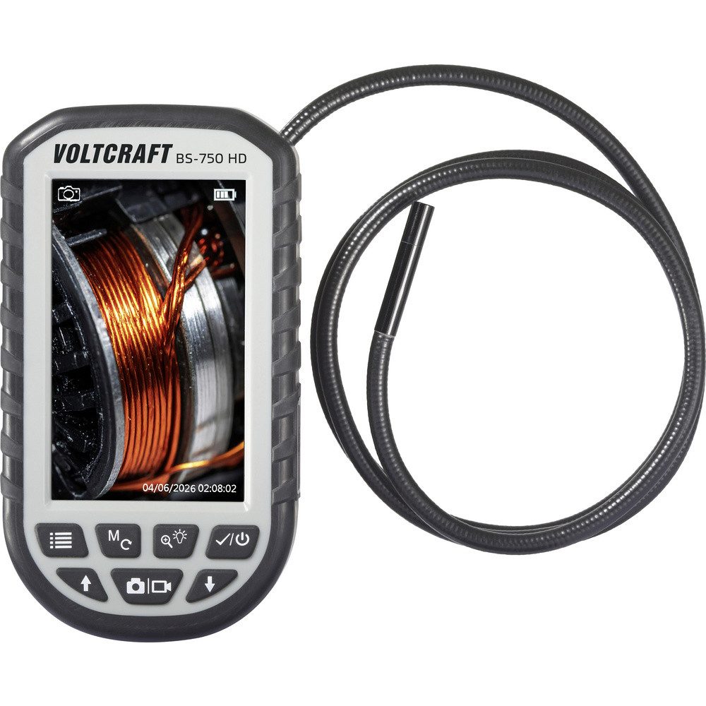 VOLTCRAFT VOLTCRAFT VC-17782285 Endoskop Sonden-Ø: 5.5 mm Sonden-Länge: 1 m Inspektionskamera