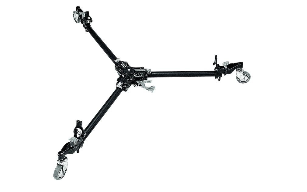 Manfrotto 181B Pro Stativwagen schwarz Stativhalterung