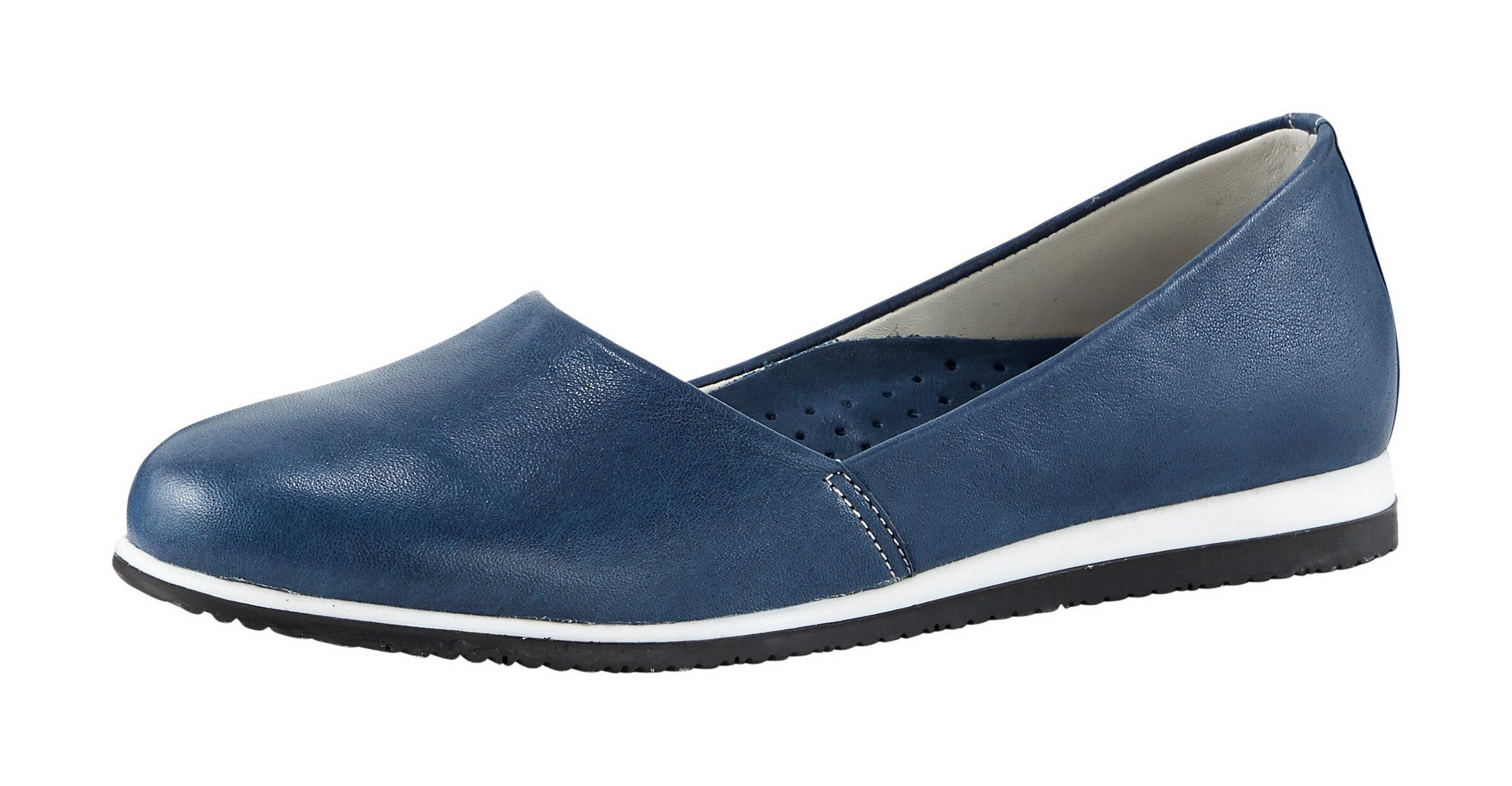 Andrea Conti Slipper jeansblau