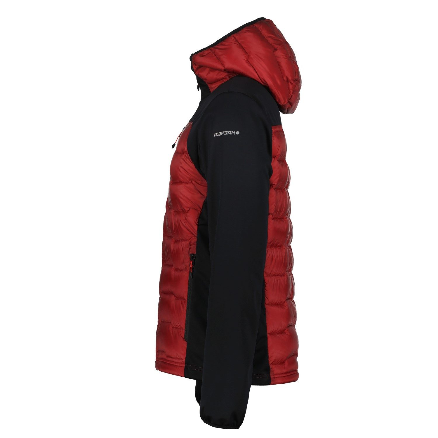Icepeak Steppjacke Hybrid Softshelljacke Byhalia mit Kapuze
