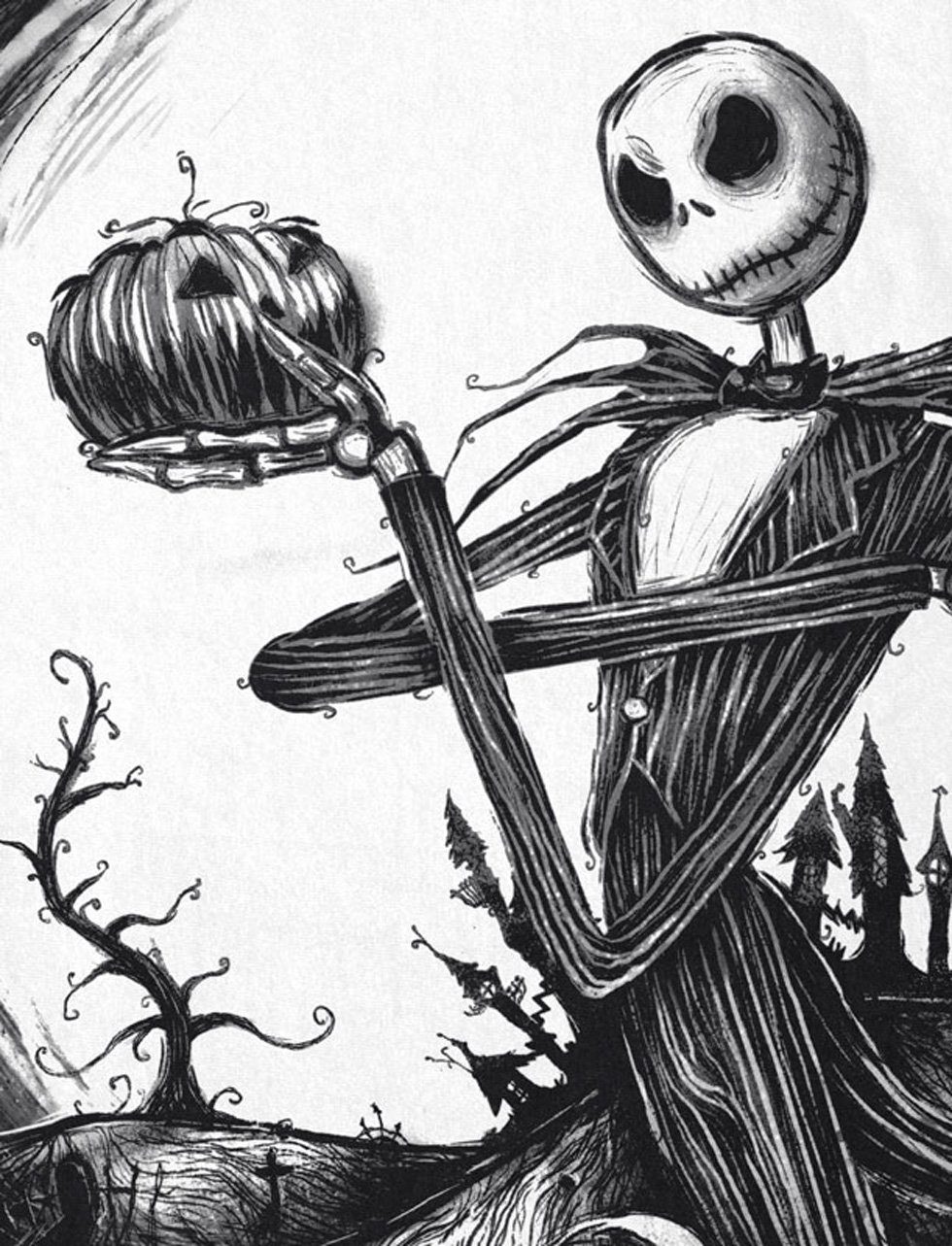 style3 Jack Skellington T-Shirt Before Kinder Print-Shirt Nightmare Christmas