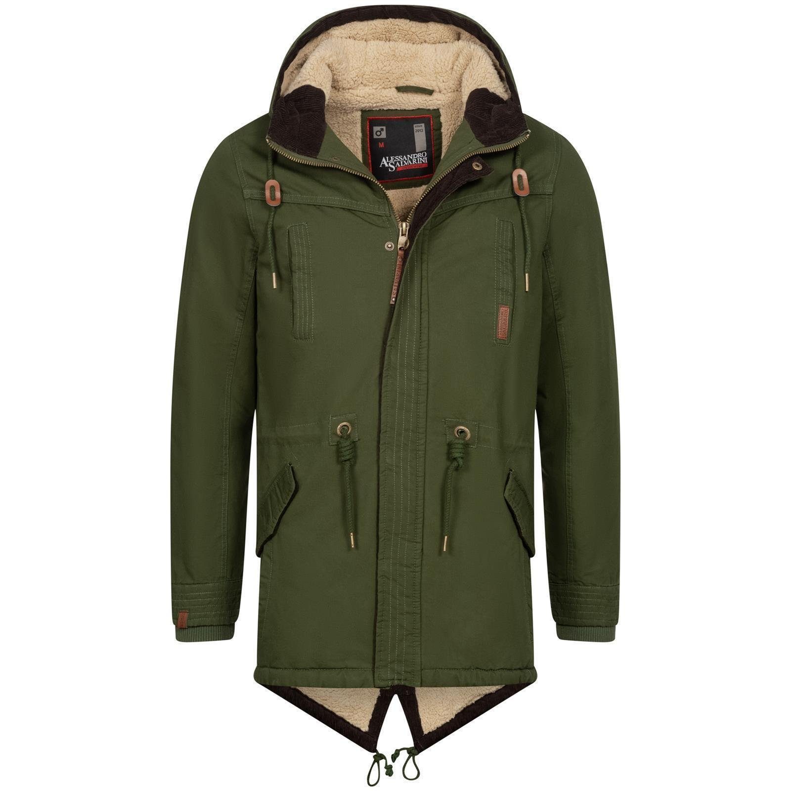 Alessandro Salvarini Winterjacke ASMenara mit warmem Teddyfell