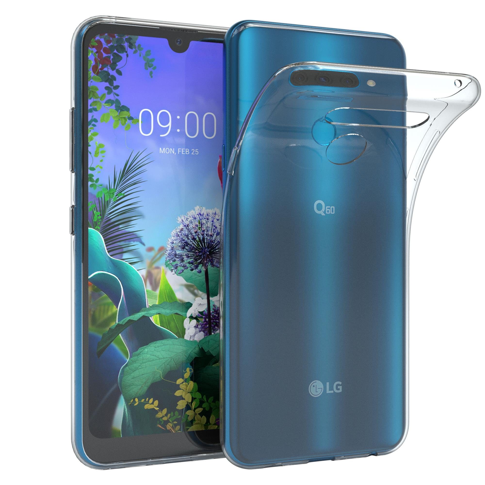 EAZY CASE Handyhülle Slimcover Clear für LG Q60 / LG K50 6,26 Zoll