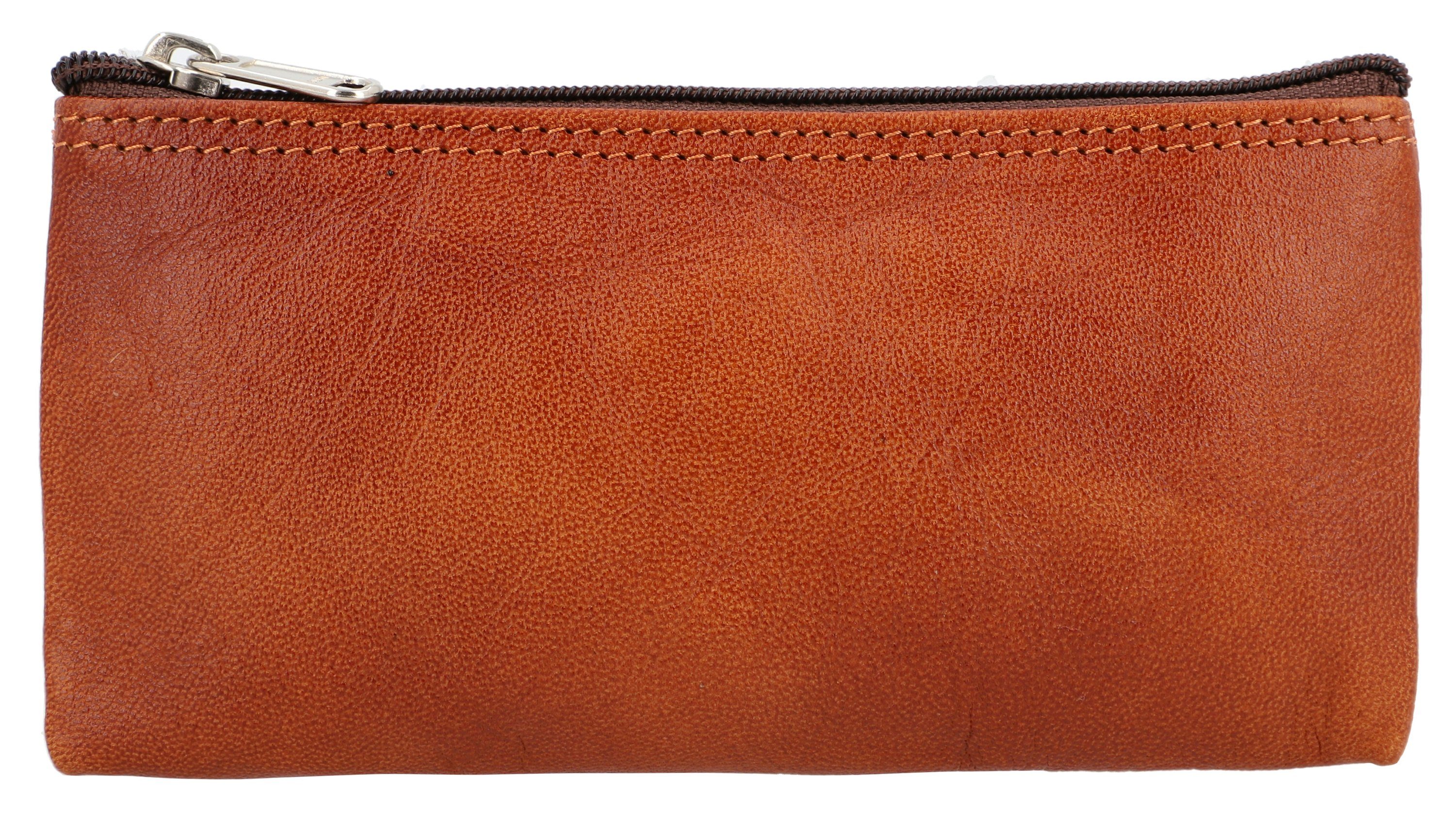 Gusti Leder Geldbörse Gusti Leder Schminktasche Lucy (Querformat, 1-tlg., Querformat)