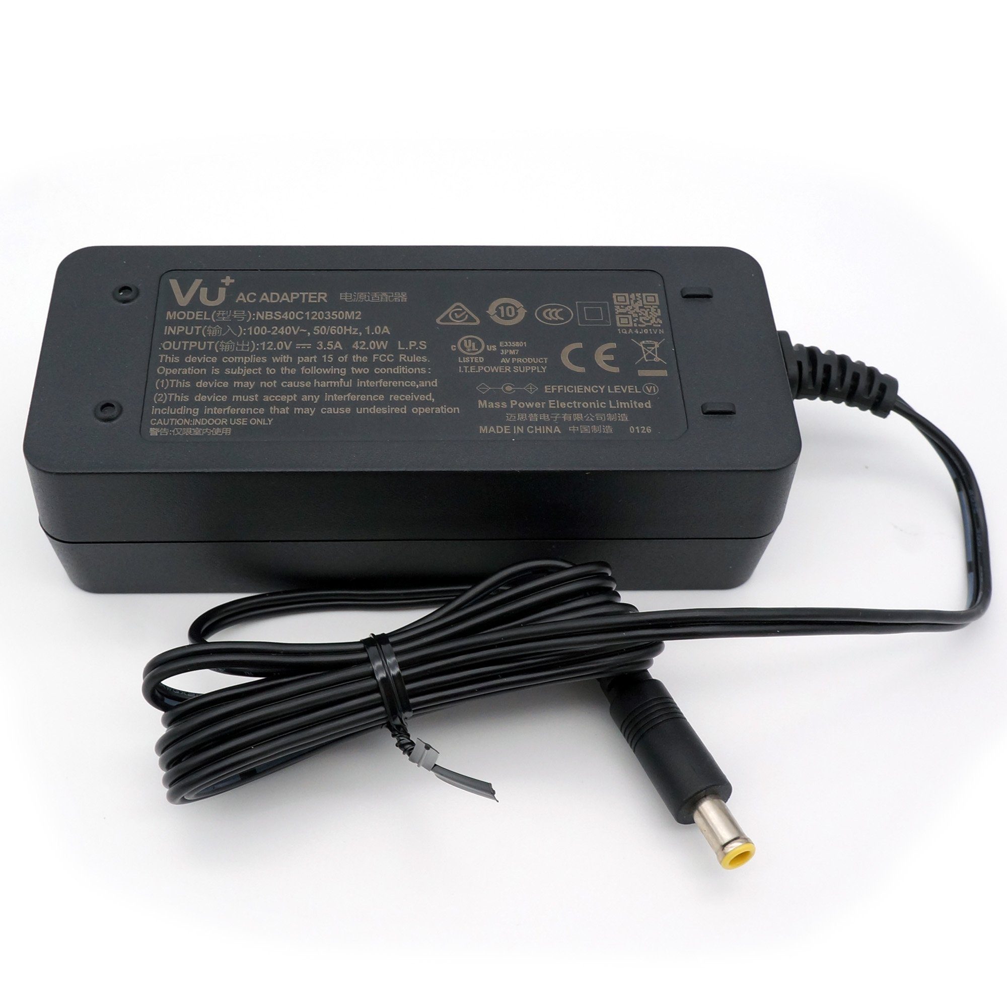 VU+ Original Netzteil / Power supply für Uno 4K SE 12V 3,5A Спутниковый ресивер
