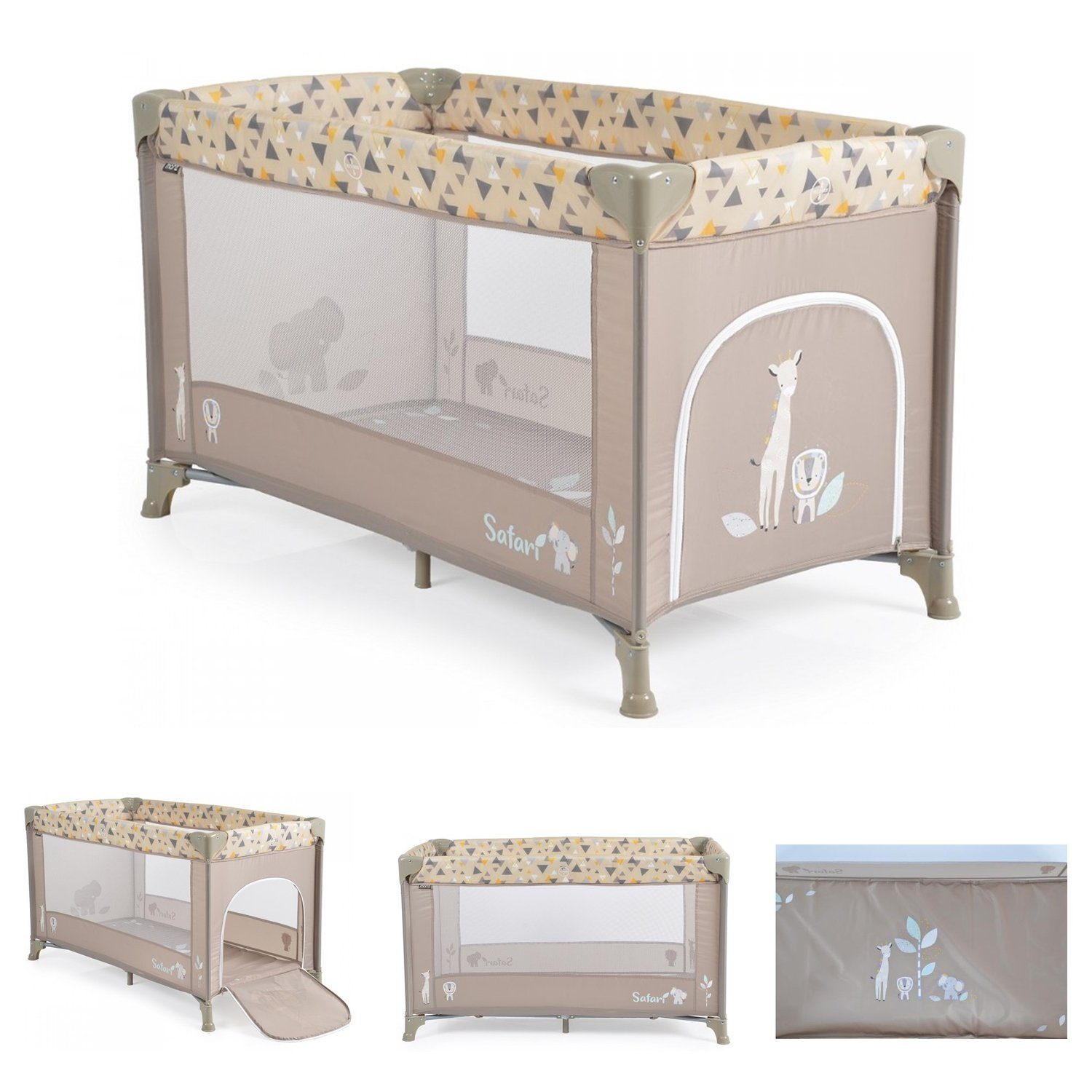 Baby-Reisebett Reisebett, Laufstall Safari