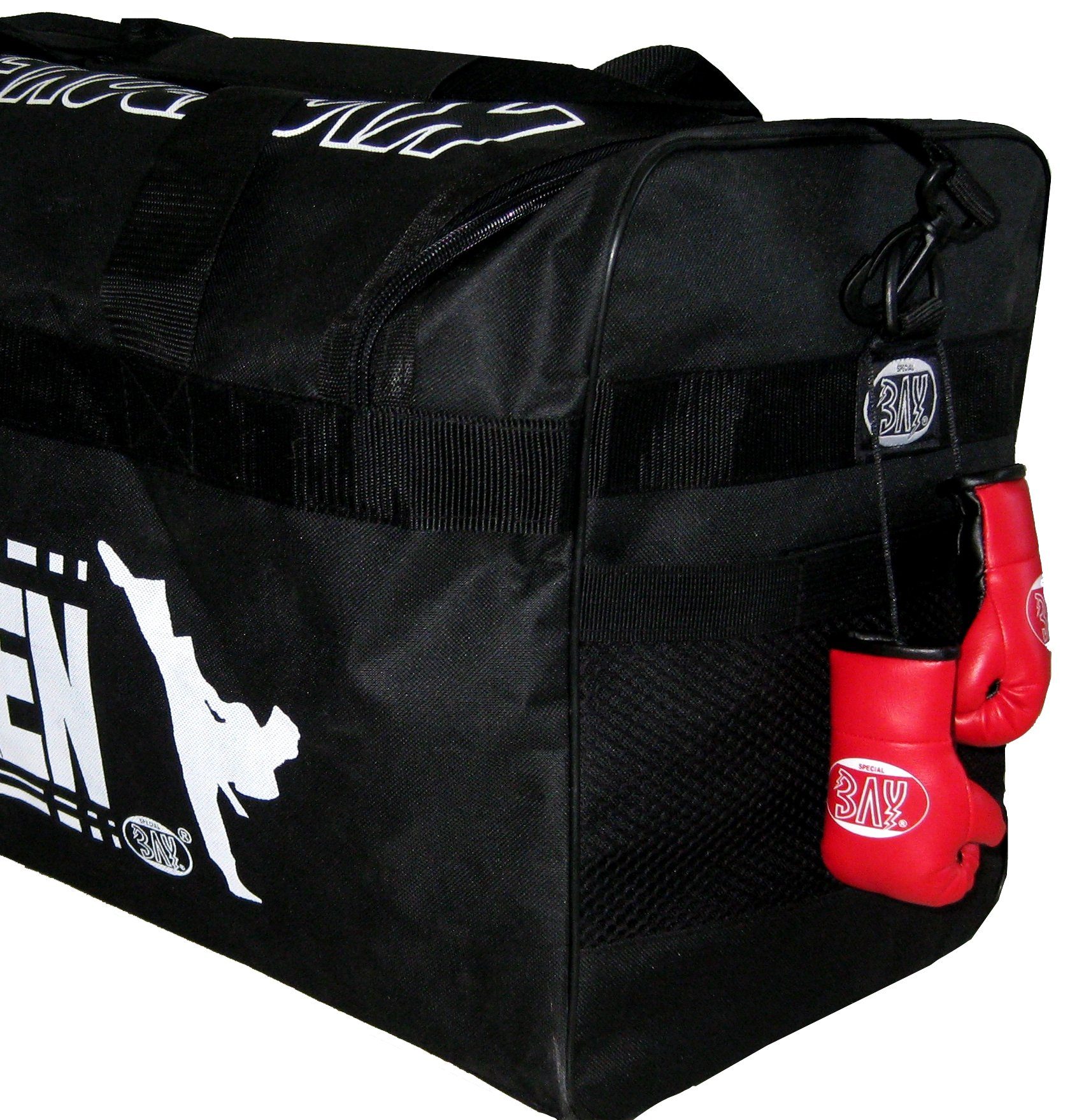 BAY-Sports Boxhandschuhe Mini Deko Box-Handschuhe Boxen Geschenk Auto Paar rot, Anhänger für Tasche, Autospiegel usw. – Bild 4 von 5