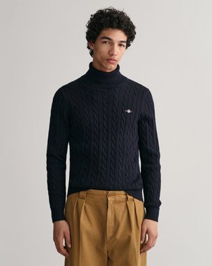 Gant Strickpullover COTTON CABLE TURTLE NECK