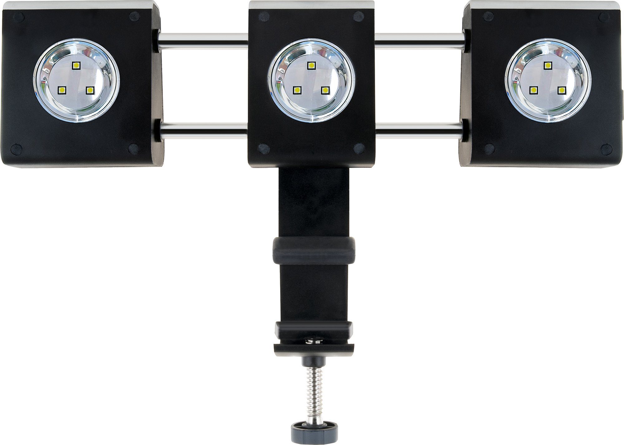 Schwaiger Grilllampe 90° der zur Vergrößerung auseinandergezogen SMD Leuchtfläche 90° werden, kann IP20 658163, LED, neigbar, neigbar