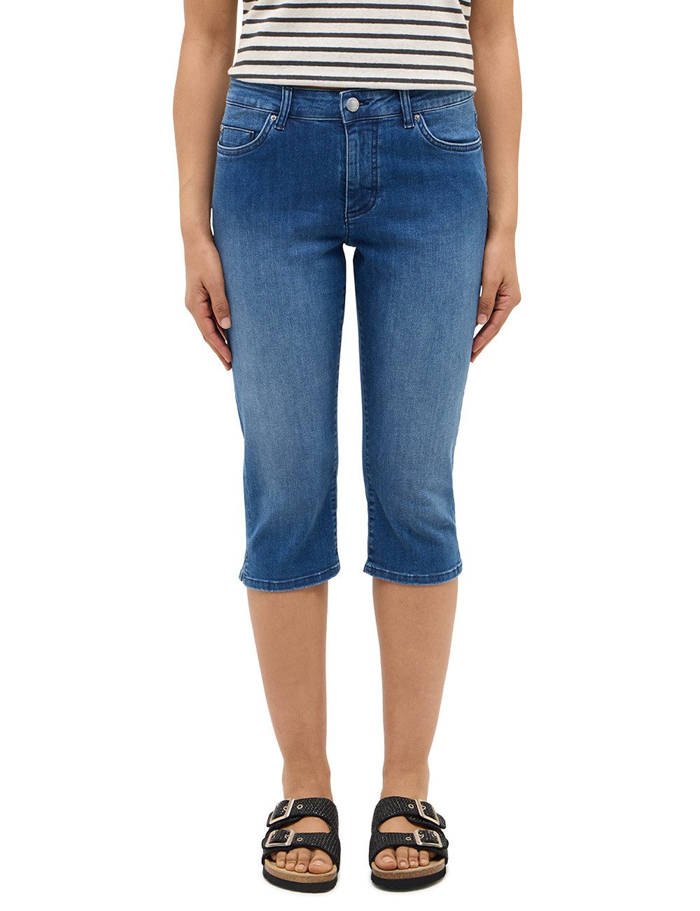 MUSTANG Slim-fit-Jeans Damen Style Capri