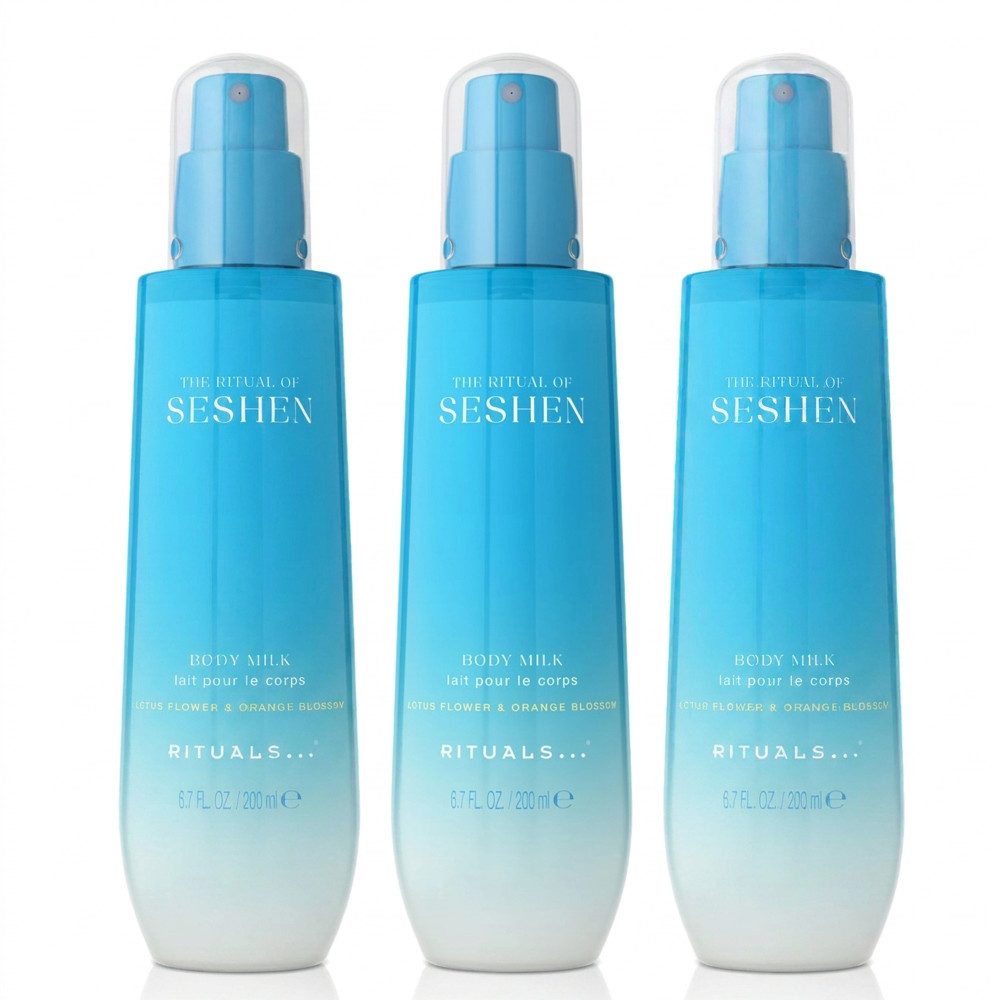 Rituals Körpermilch RITUALS The Ritual of Seshen Körpermilch 3er Set, 1-tlg., Vorteilspack mit drei sprühbaren Körpermilch-Flaschen