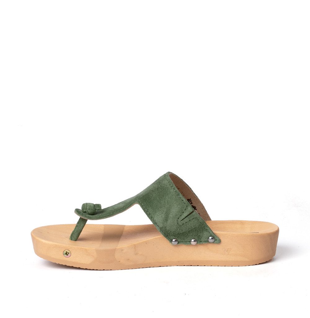 Softclox LOLA Kaschmir forest (natur) Pantolette günstig online kaufen