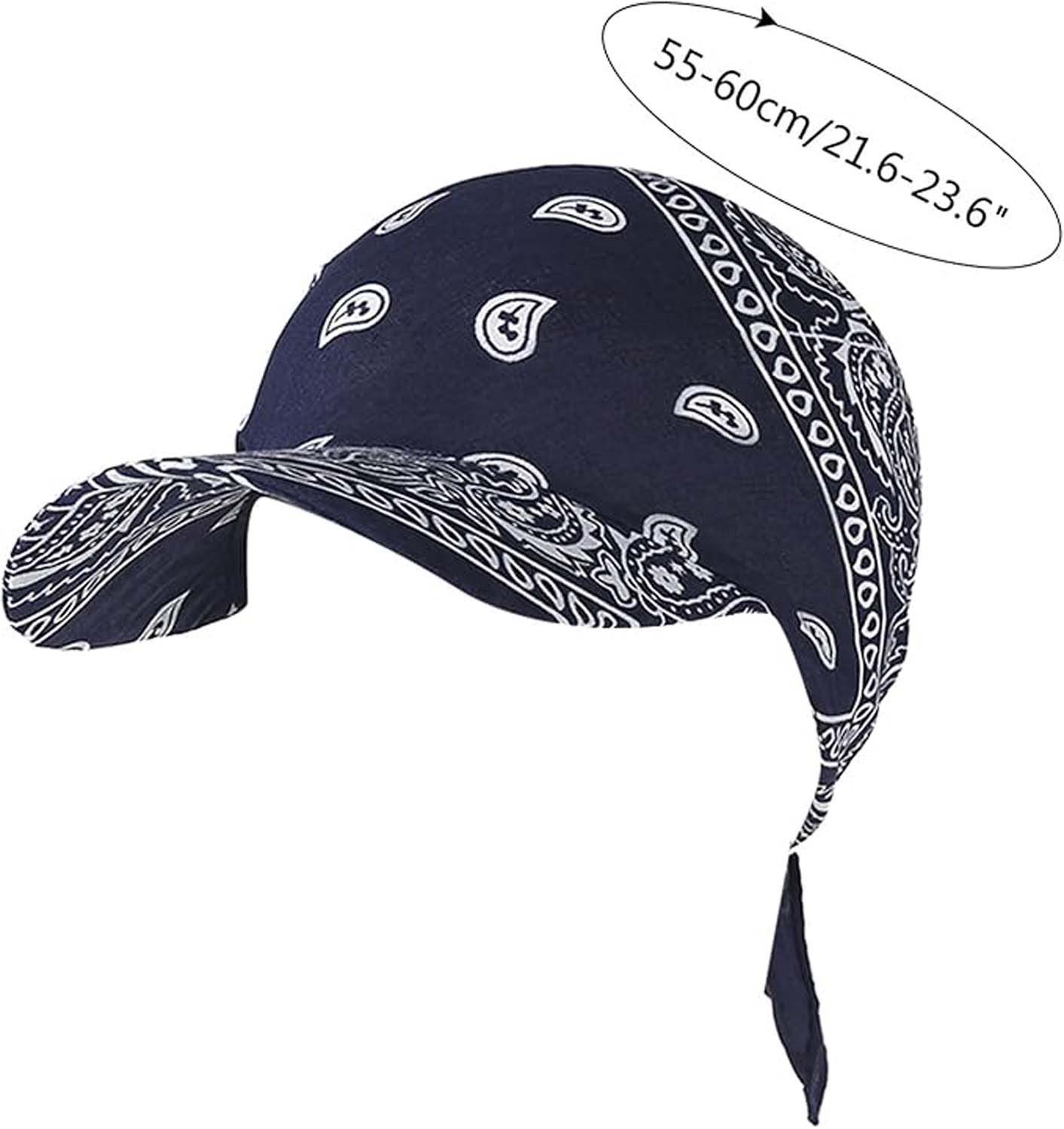 Zaewry Baseball Cap Bandana Cap mit Schleifenbindung Damen,leicht und weich – Bild 2 von 5