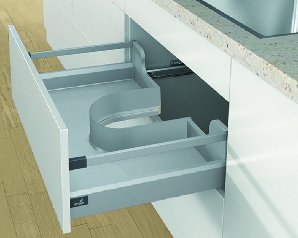Hettich Siphonverkleidung Hettich Metallumrandung für Siphon günstig online kaufen
