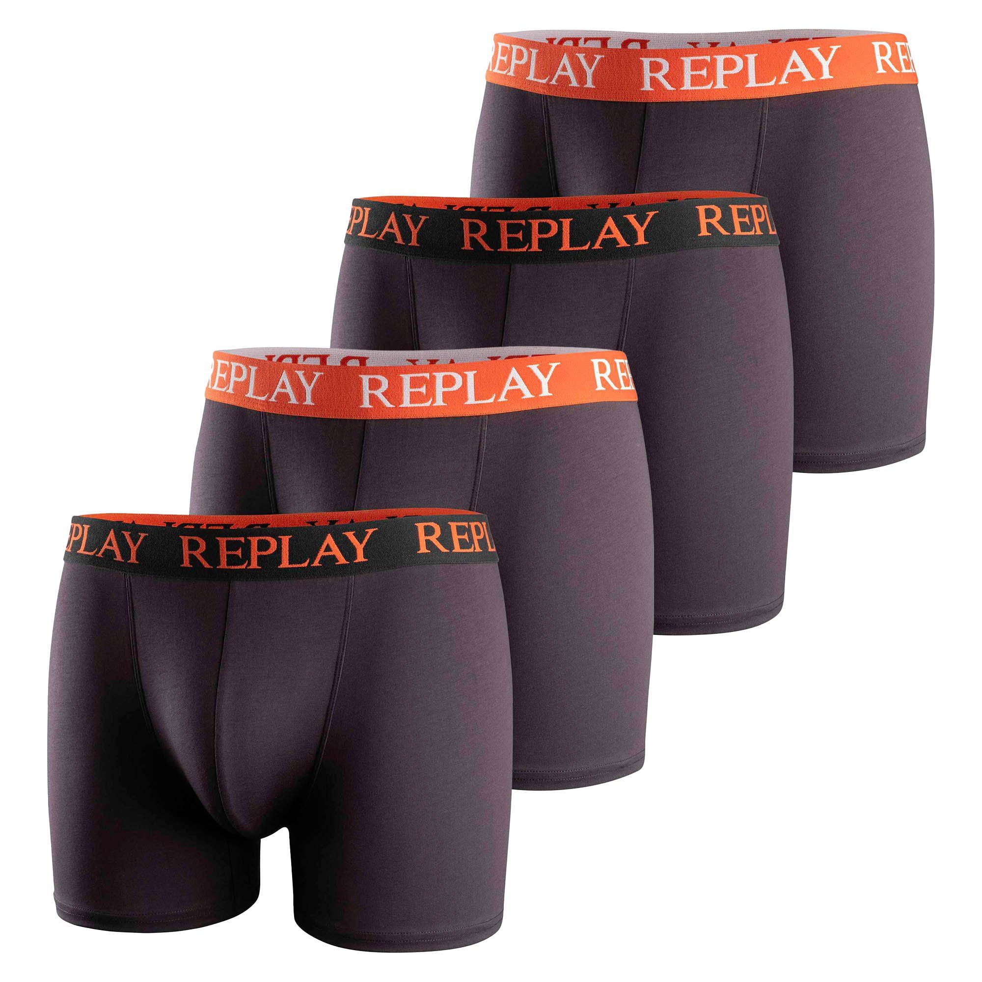 Replay Boxer Herren Boxershort 4er Pack günstig online kaufen