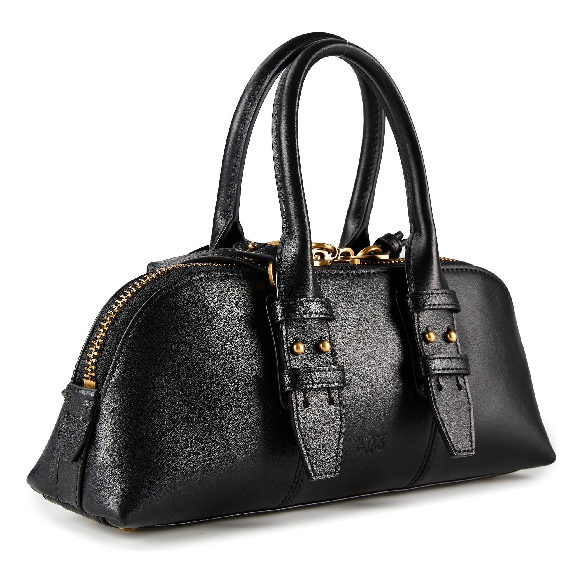 PINKO Henkeltasche Bowling Bag, Leder