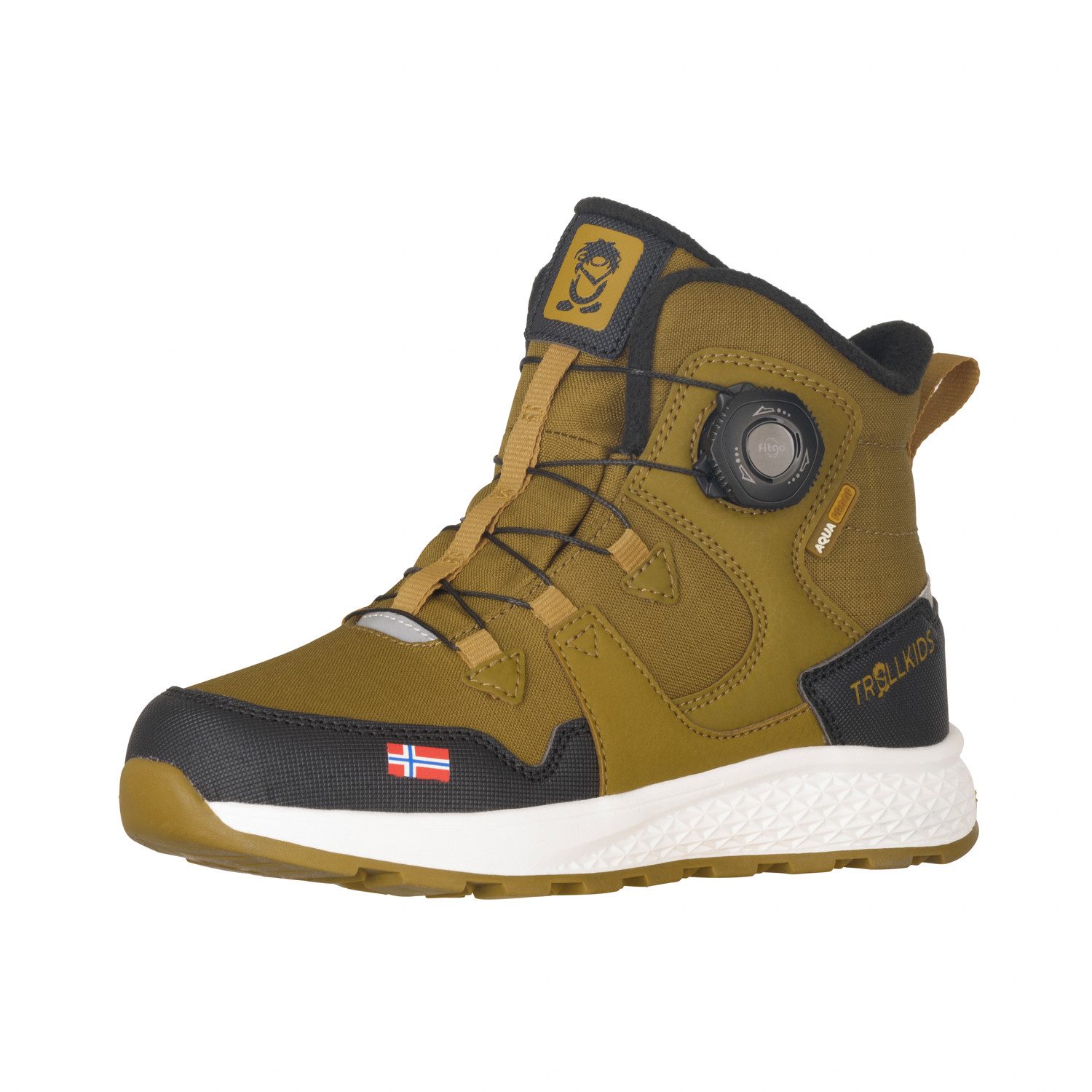 TROLLKIDS KIDS BERGEN WINTER MID CUT Winterstiefel Snowboots, Winterstiefel, Winterschuhe, für Kinder, wasserdicht