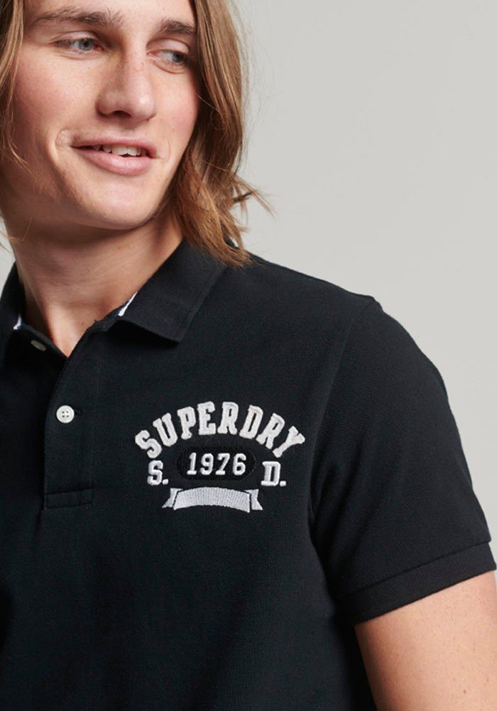 Poloshirt SD-VINTAGE SUPERSTATE Superdry POLO black