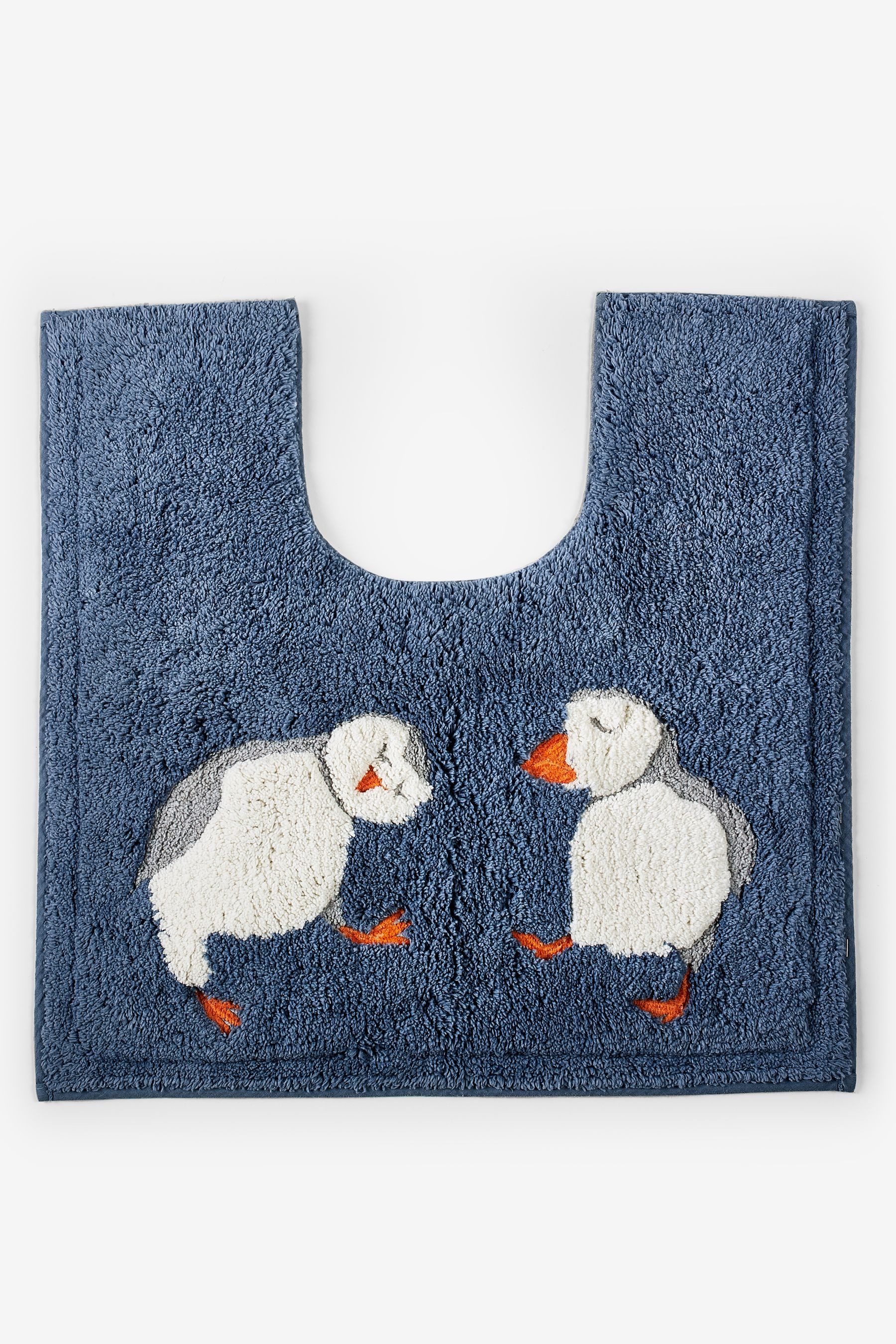 Next Badematte Toilettenvorleger Papageientaucher, Höhe 50 mm, Baumwolle günstig online kaufen