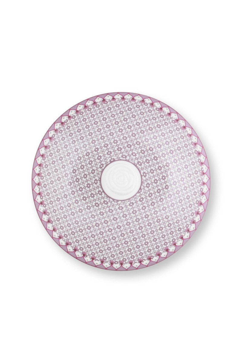 PiP Studio Vorratsdose Lily&Lotus Vorratsdose weiss/bunt 1,5l, Porzellan