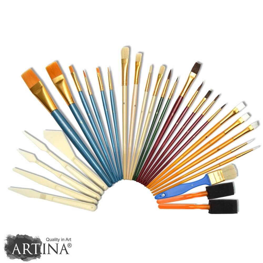 Artina Pinsel, Artina Foggia Pinsel 39x36x28cm Diverse Farben