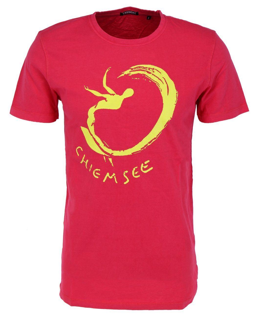 Chiemsee T-Shirt Men T-Shirt, Regular Fit (1-tlg) Raspberry 18-1754