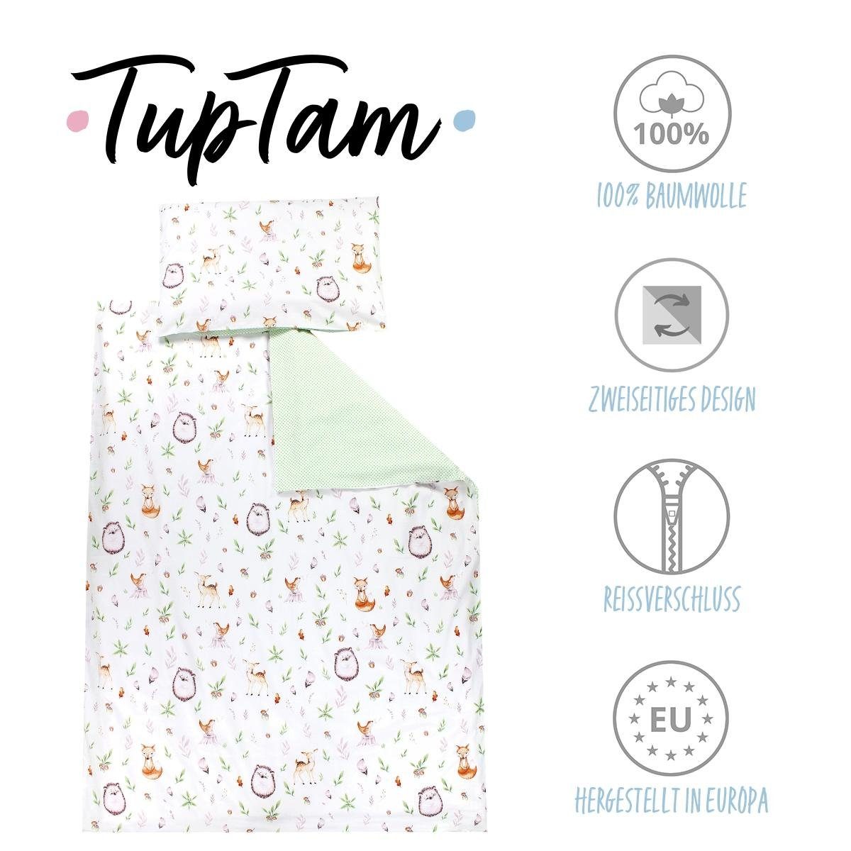 TupTam Kinderbettwäsche TupTam Kinder Bettwäsche Gemustert günstig online kaufen