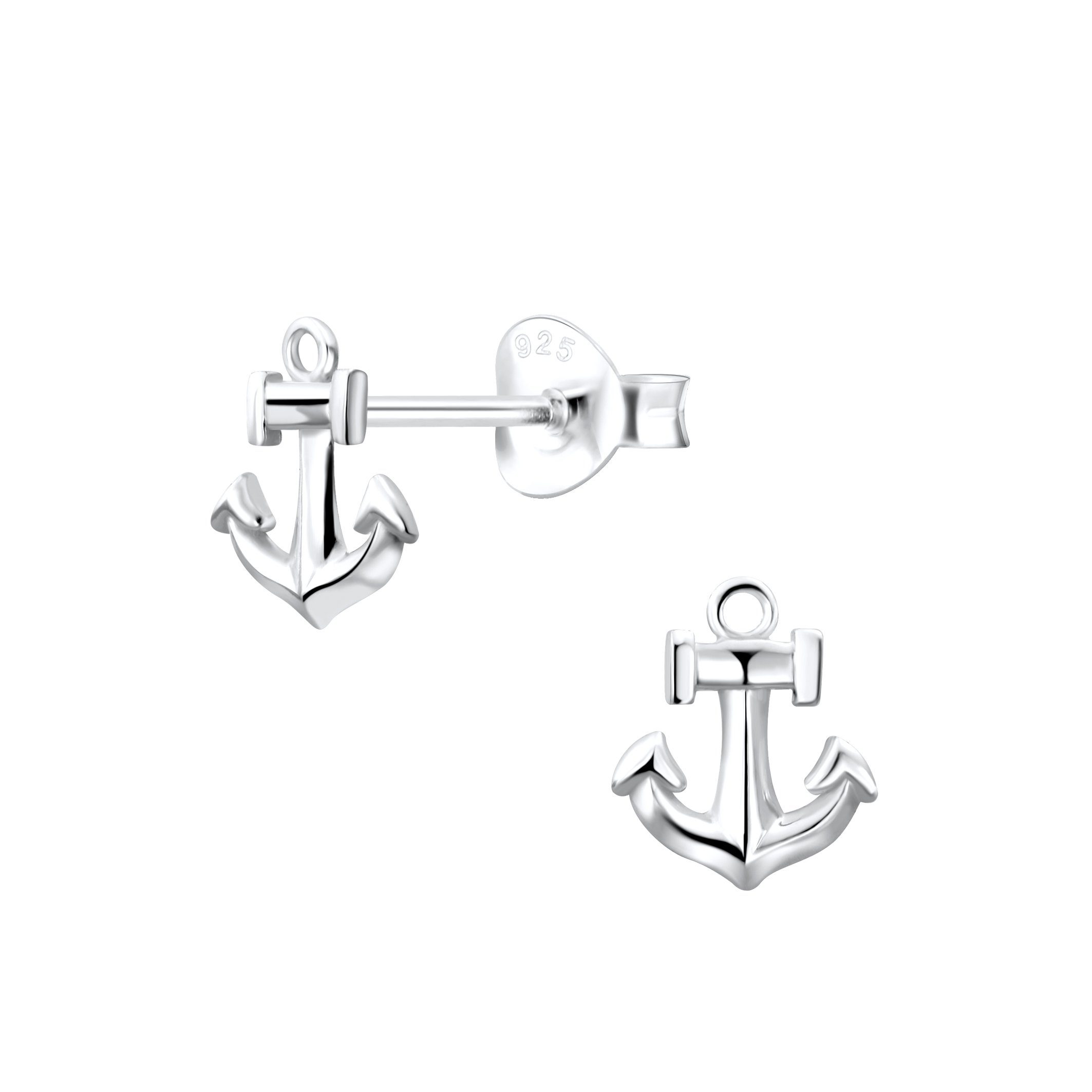 ALEXANDER YORK Schmuckset Anker, 4-tlg. (Kette mit Anhänger, Ohrstecker), 9 günstig online kaufen