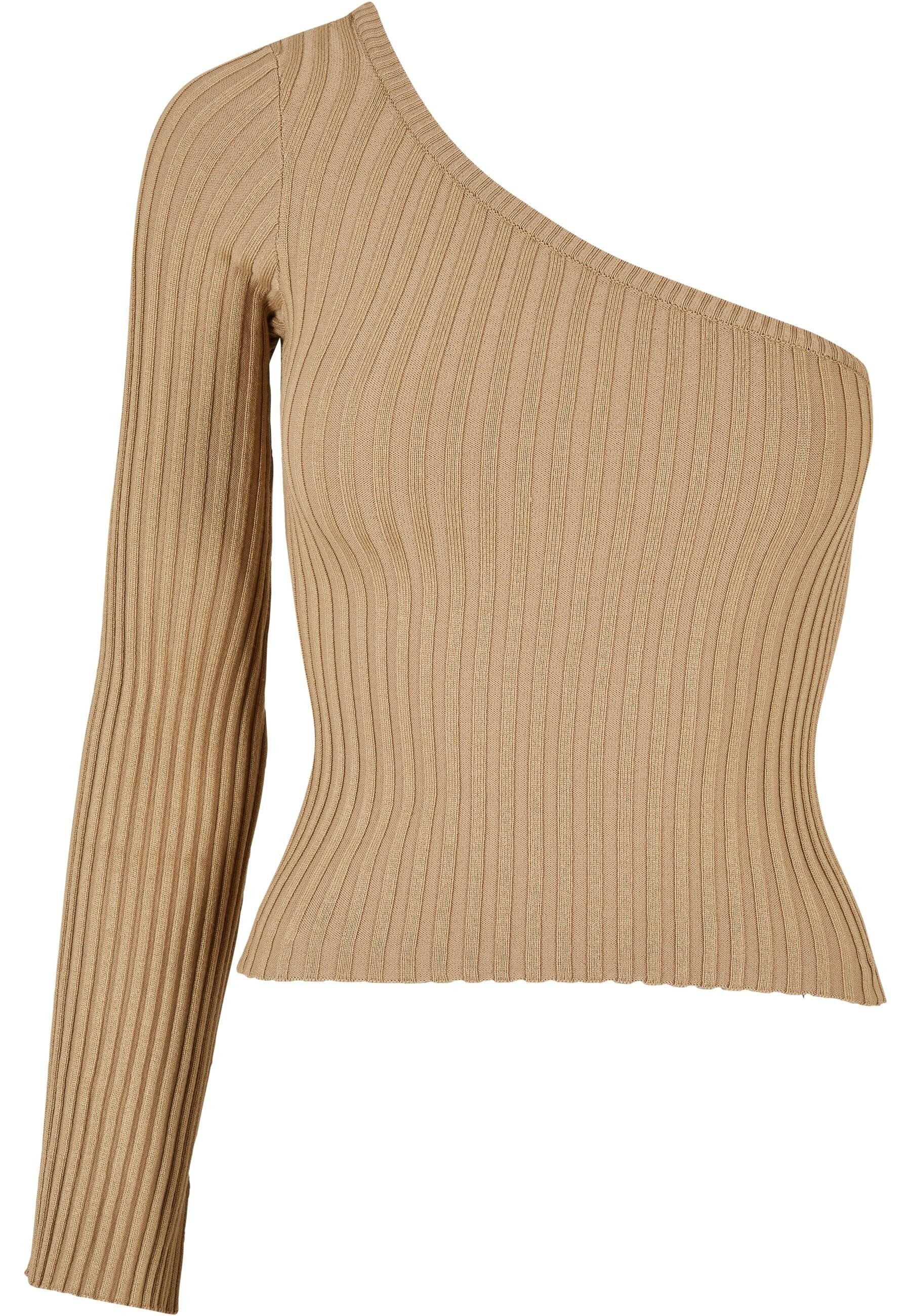 URBAN CLASSICS Rundhalspullover "Urban Classics Damen Ladies Short Rib Knit günstig online kaufen