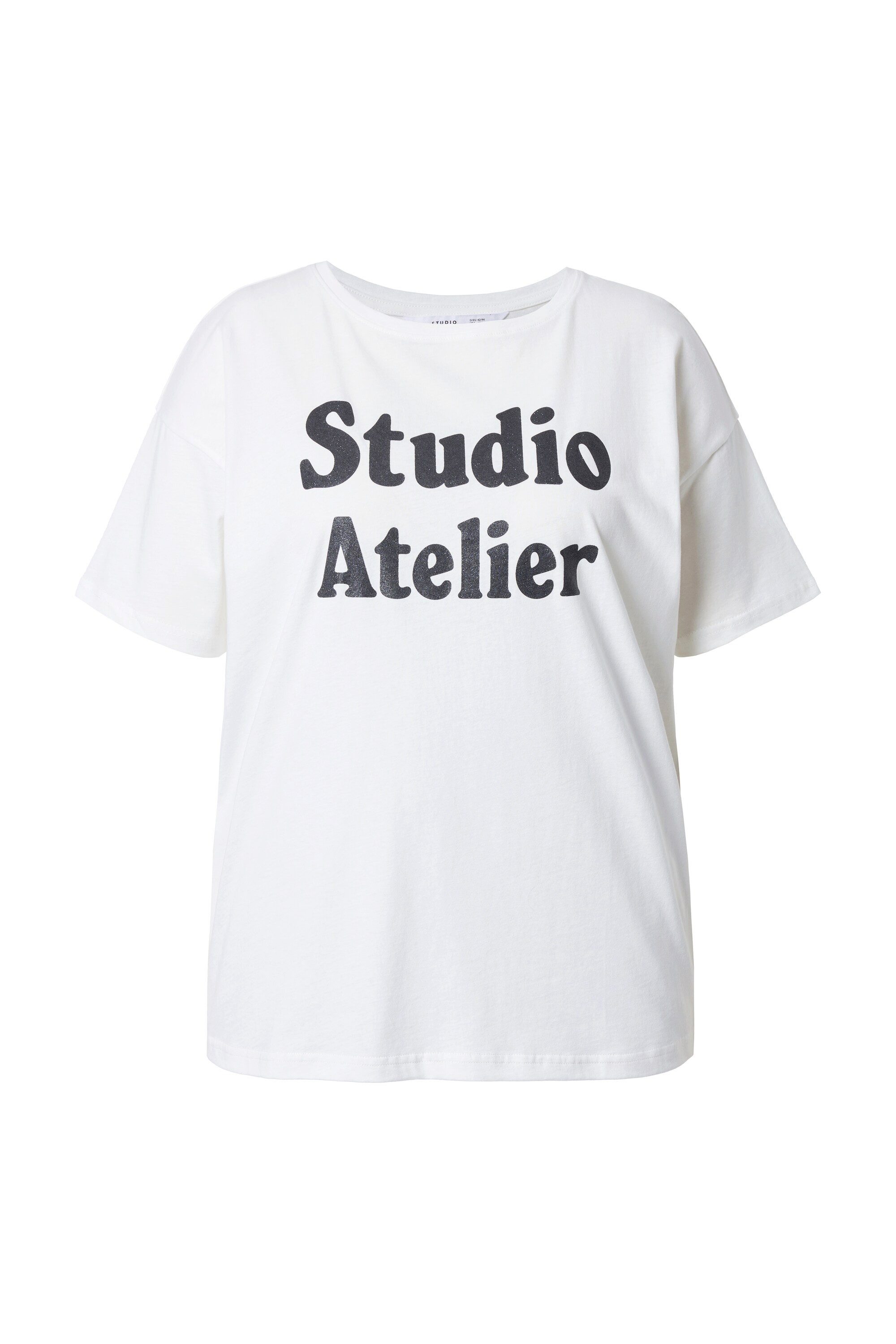 Studio Untold T-Shirt T-Shirt Glitter-Statement Halbarm günstig online kaufen