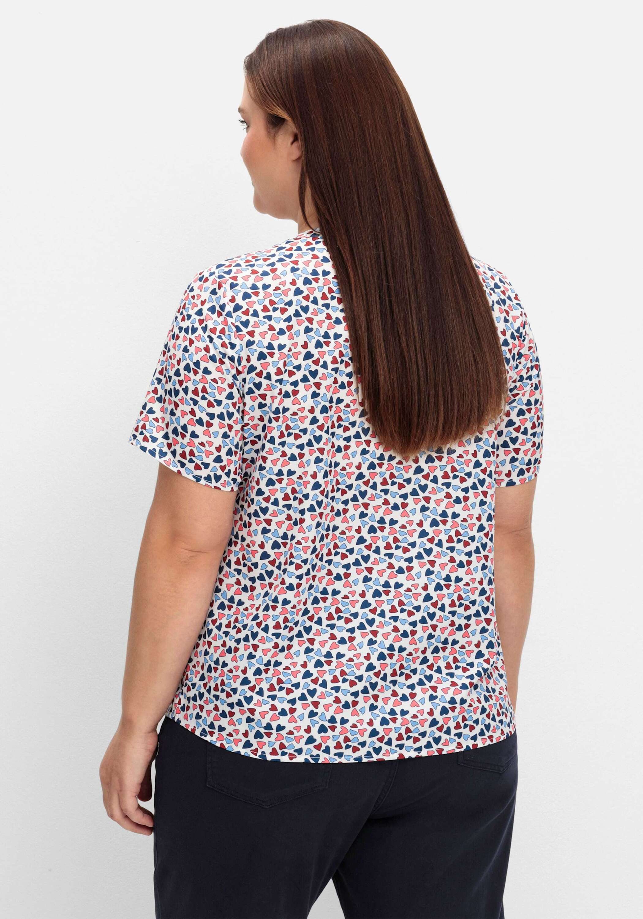 Sieh an! Klassische Bluse Kurzarm-Bluse Kurzarm günstig online kaufen