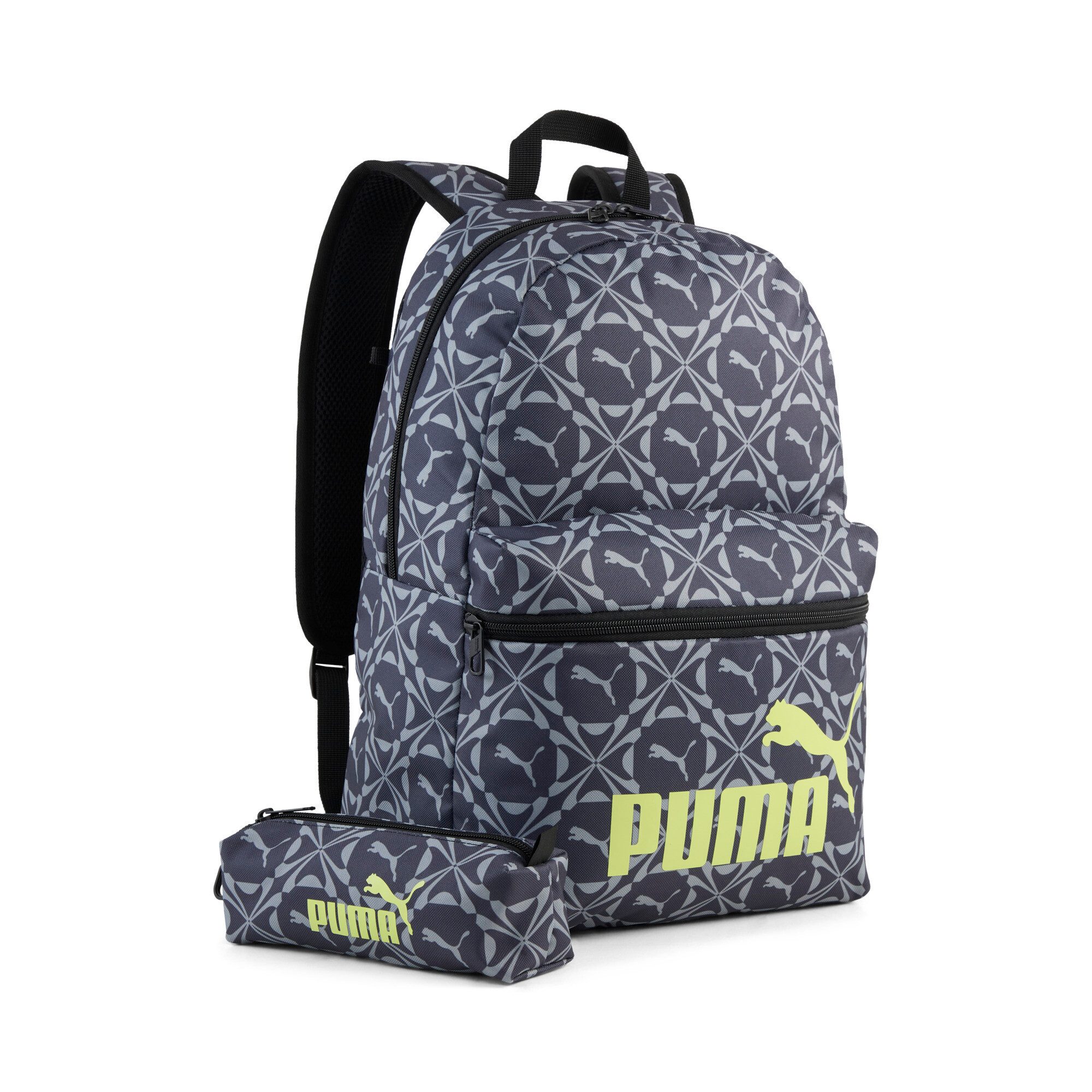 PUMA Rucksack PHASE AOP BACKPACK SET (2-tlg), für vielseitige Einsätze, sportlicher Stil