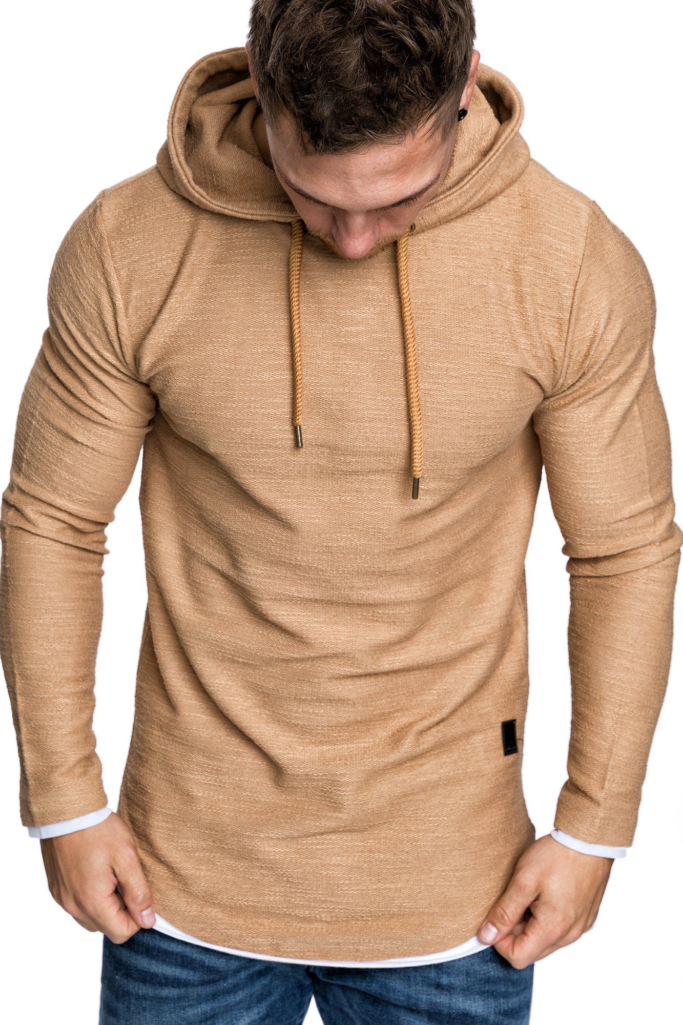 Amaci&Sons Kapuzenpullover PEORIA 2in1 Kapuzenpullover