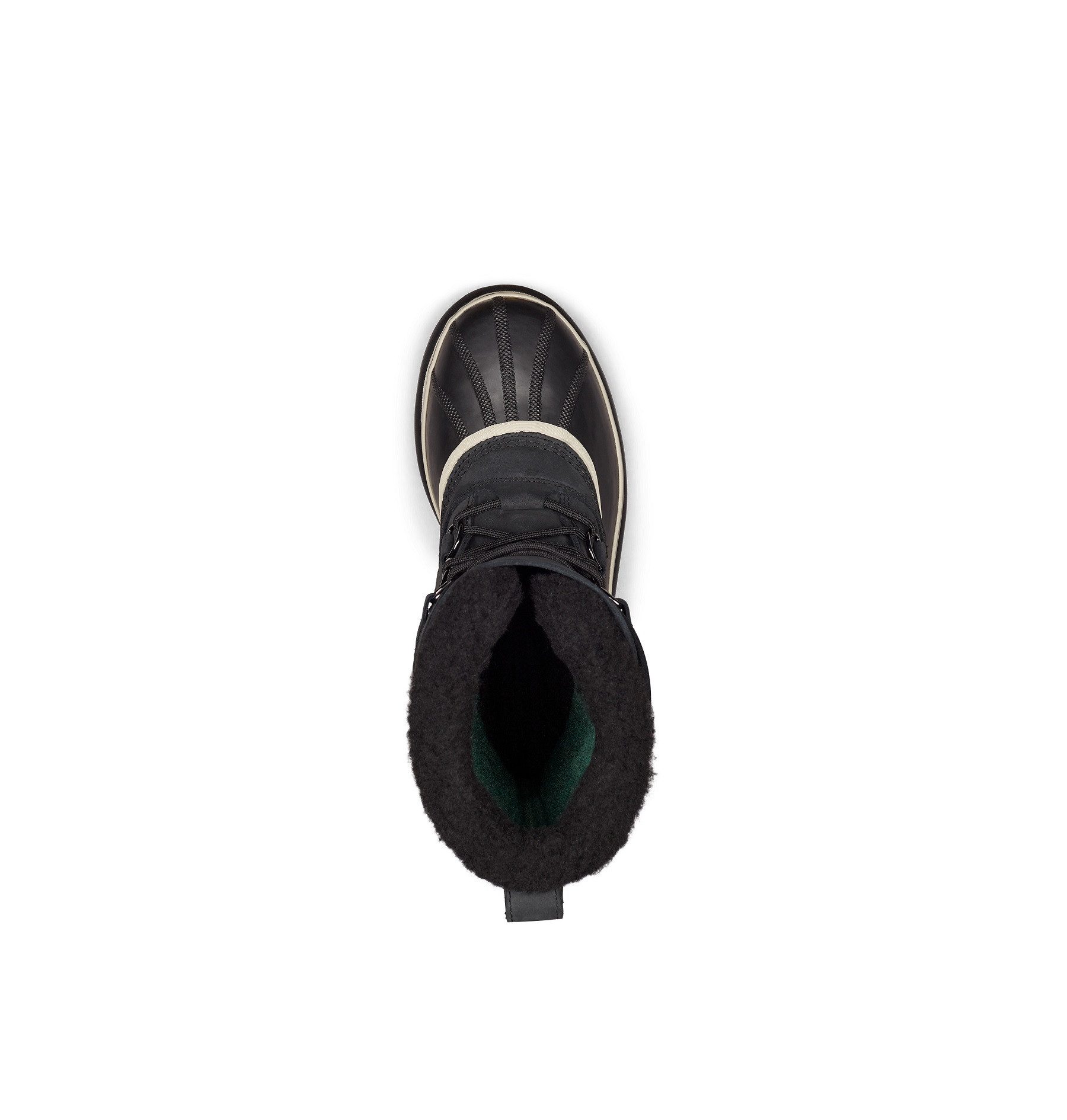 Sorel Caribou (Nubukleder, wasserdicht) schwarz Herren Winterstiefel