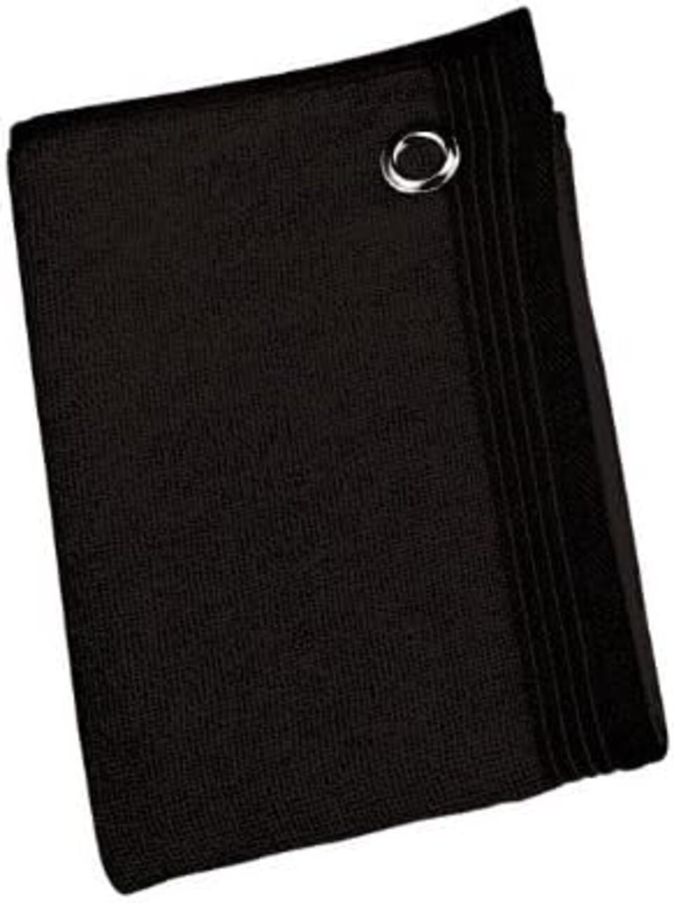 WieWin Handtuch Küchentuch Streifen 50 x 50 cm schwarz, (1-St)