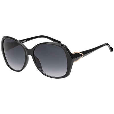BEZLIT Eyewear Pilotenbrille Rundglas Designer Damen Sonnenbrille (1-St) mit schwarz, braun und violetten Linsen