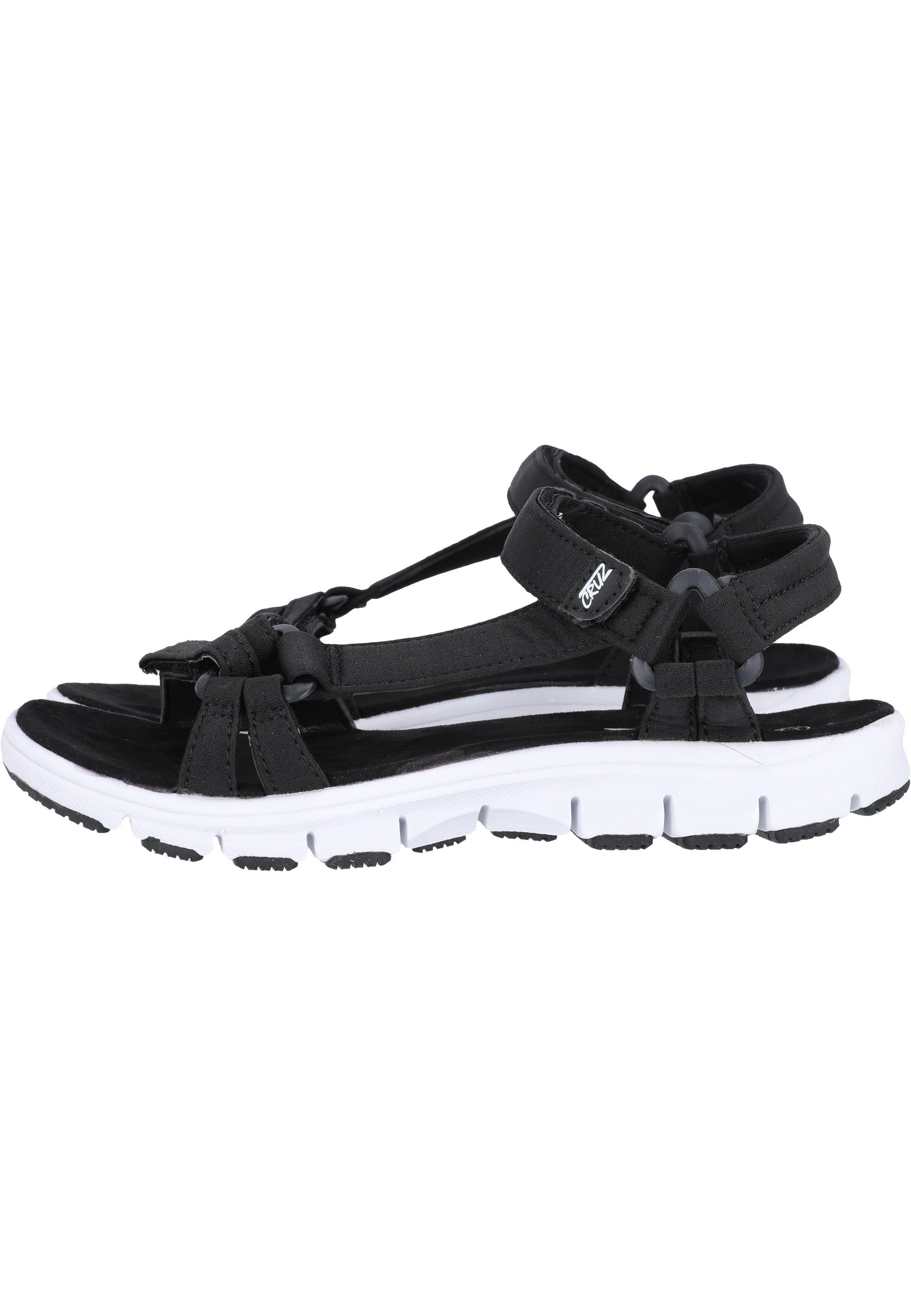 CRUZ Bernao mit schwarz Allwetterprofil rutschfestem Sandale