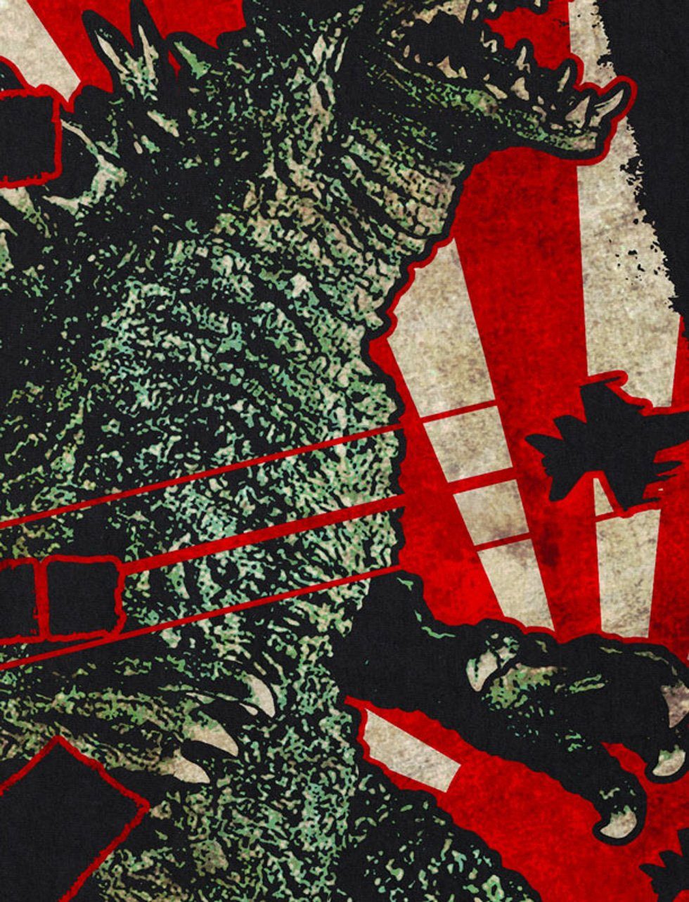 style3 T-Shirt Retro Nippon Gojira japan günstig online kaufen