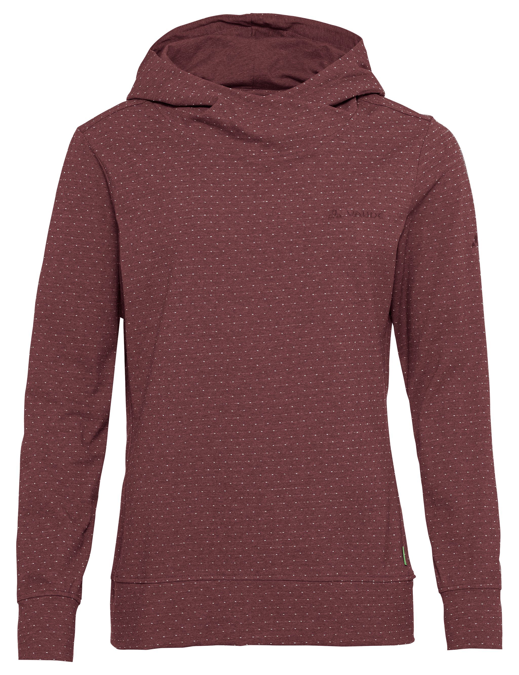 VAUDE Rundhalspullover Women's Tuenno Pullover (1-tlg) Green Shape dark cherry | 