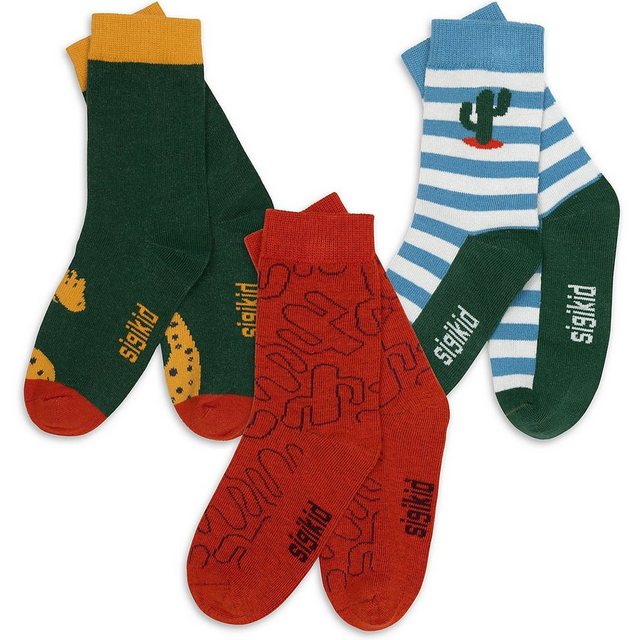 Sigikid Socken »Socken WILDLIFE 3er Pack für Jungen, Organic«  - Onlineshop Otto