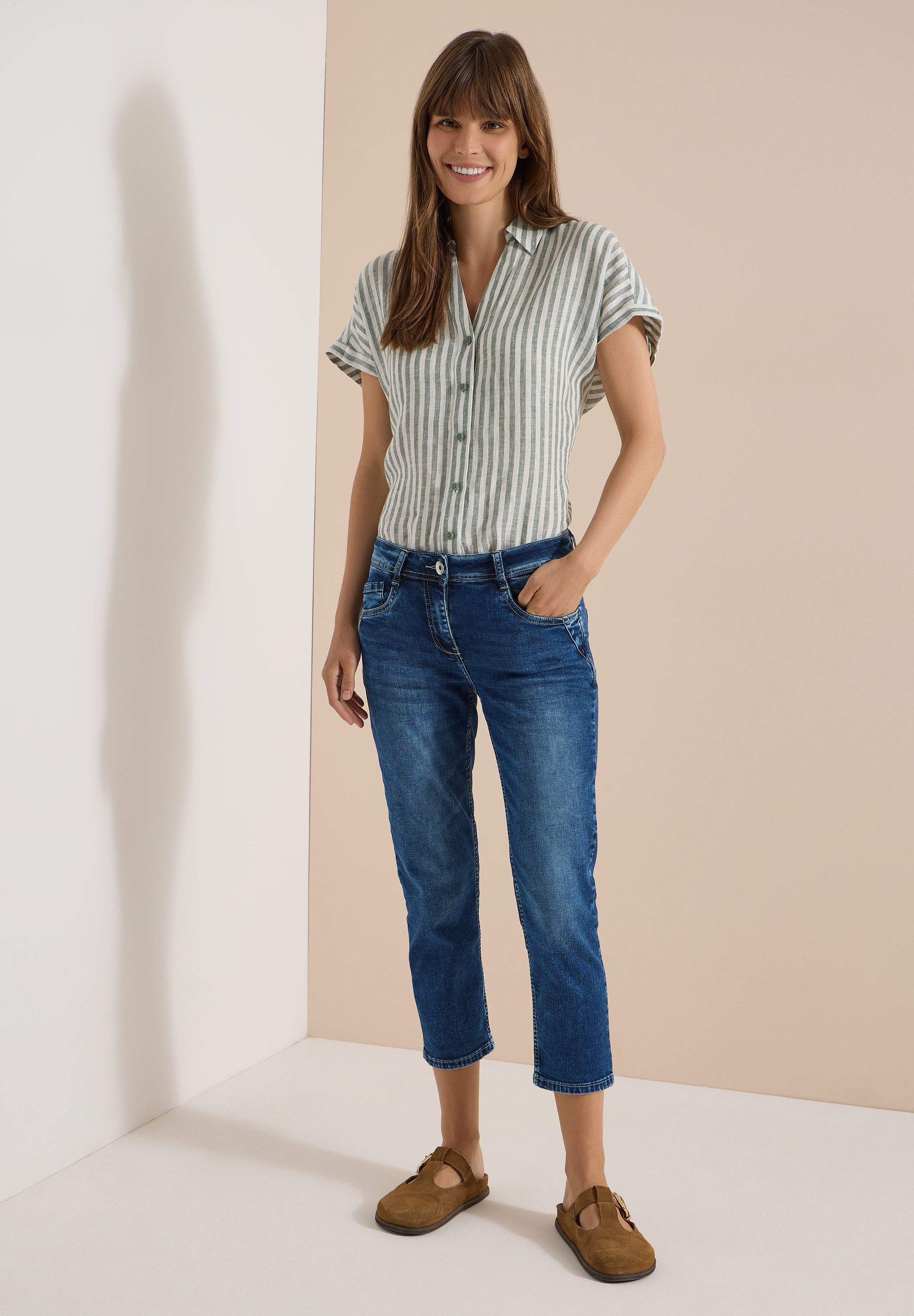 CECIL Comfort-fit-Jeans Middle Waist – Bild 4 von 5