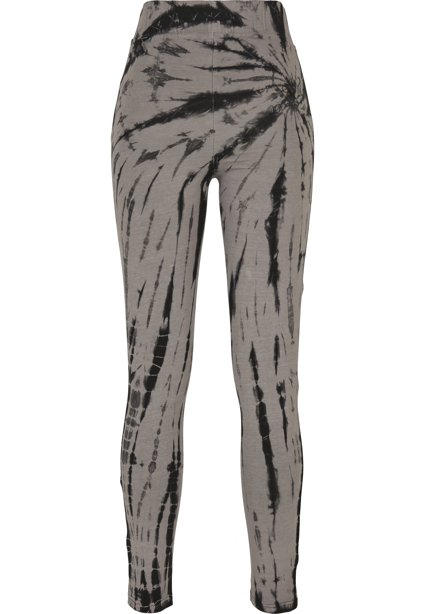 URBAN CLASSICS Leggings Urban Classics Damen Ladies Cotton Tie Dye High Waist Leggings (1-tlg)