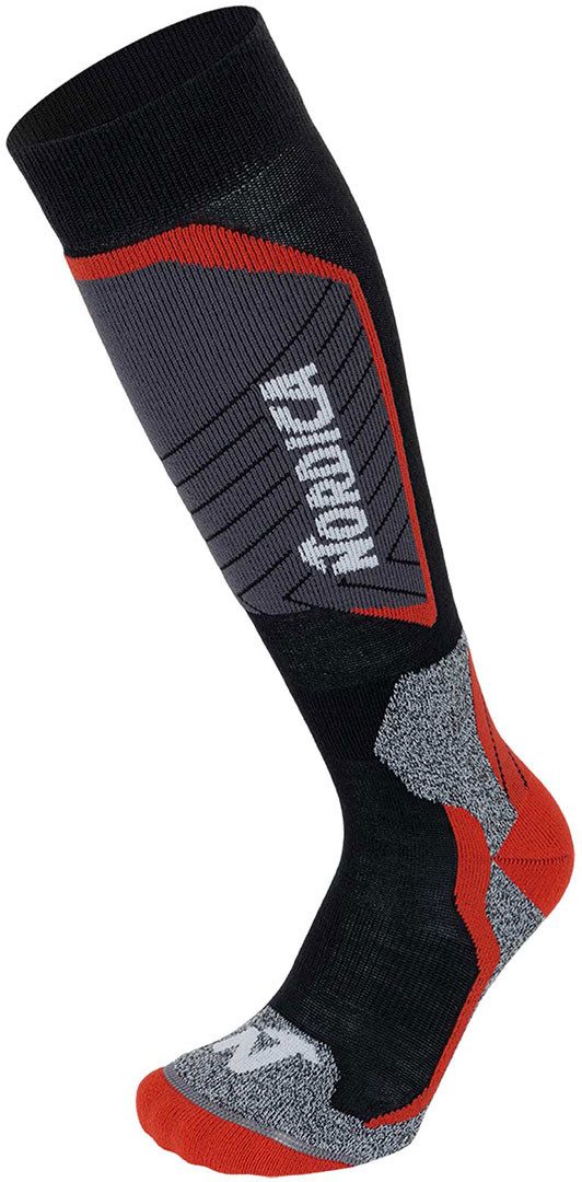 Nordica Skisocken NORDICA TECH JUNIOR Socken black/anthracite/red