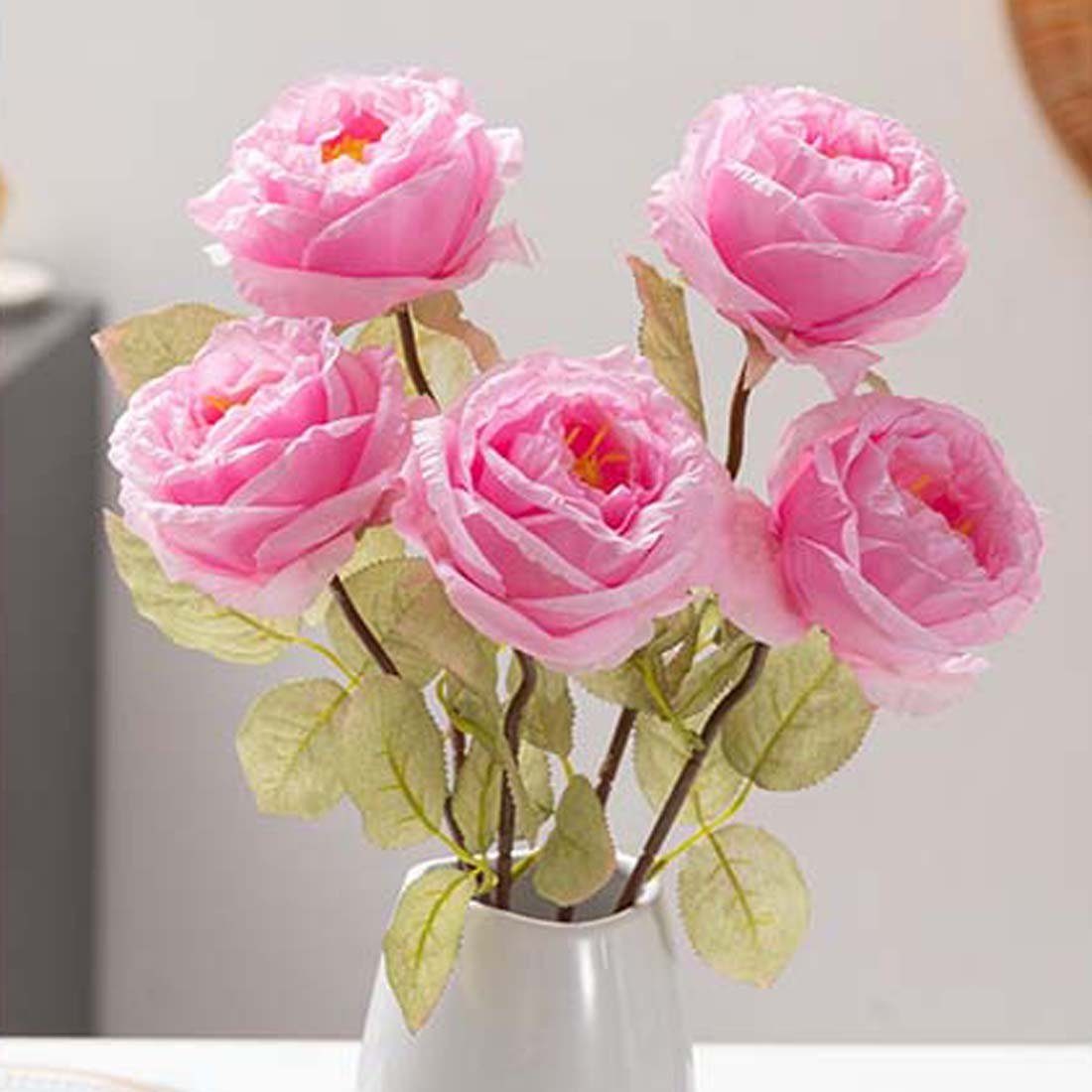 Kunstpflanze Rayon-Rosenstrauß, Hochzeitsstrauß Rosen, gebackenen FIDDY, künstliche Röstrandrosen mit Rosen, Hochzeitssträuße, Kunstblumen